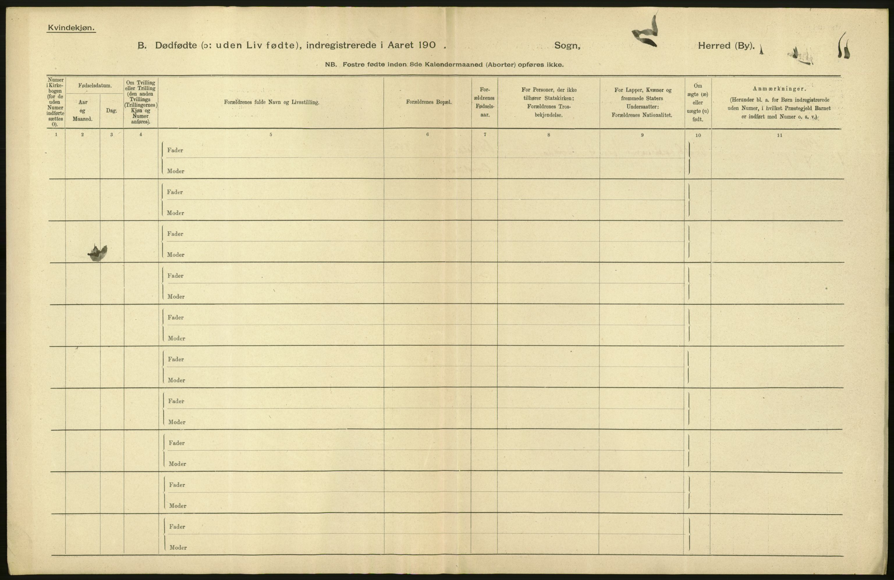 Statistisk sentralbyrå, Sosiodemografiske emner, Befolkning, RA/S-2228/D/Df/Dfa/Dfac/L0023: Stavanger amt: Døde, dødfødte. Bygder, 1905, p. 84