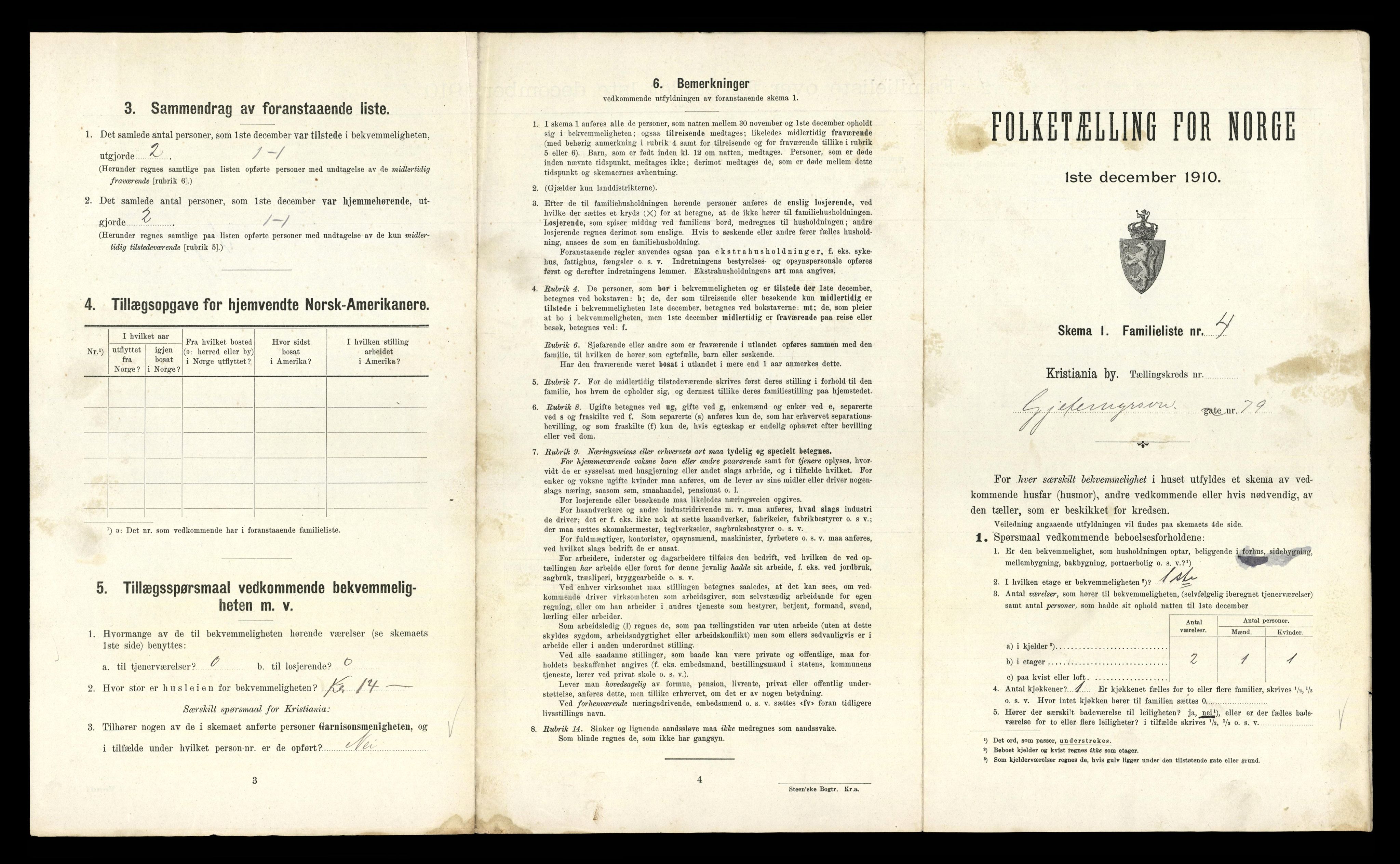 RA, 1910 census for Kristiania, 1910, p. 28521