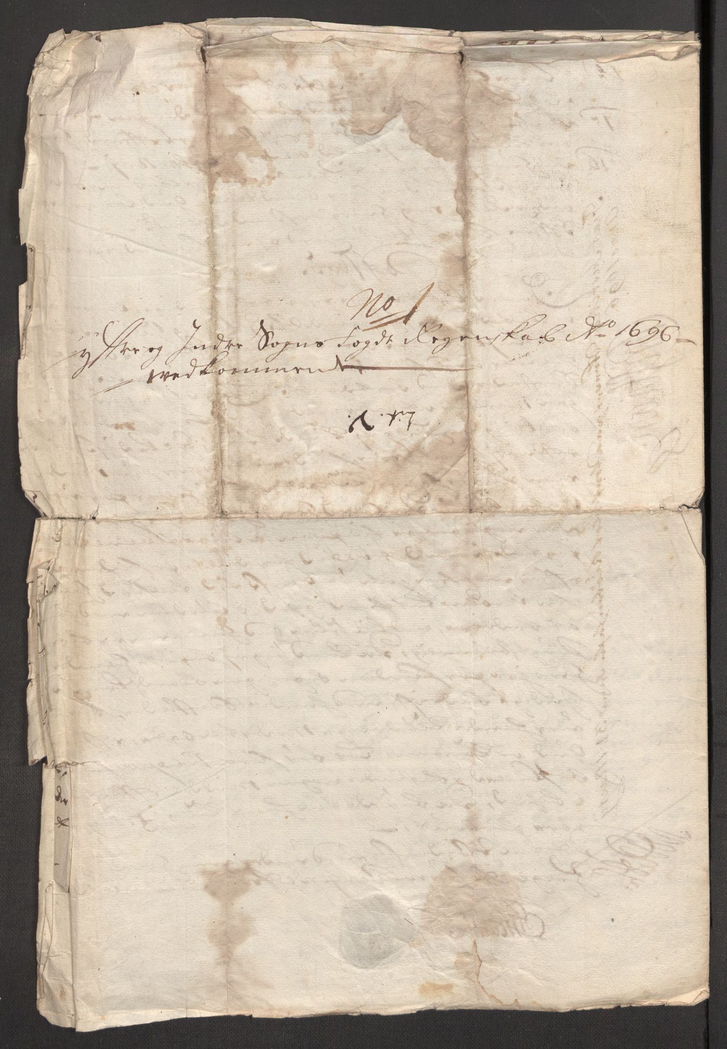 Rentekammeret inntil 1814, Reviderte regnskaper, Fogderegnskap, RA/EA-4092/R52/L3309: Fogderegnskap Sogn, 1696-1697, p. 222
