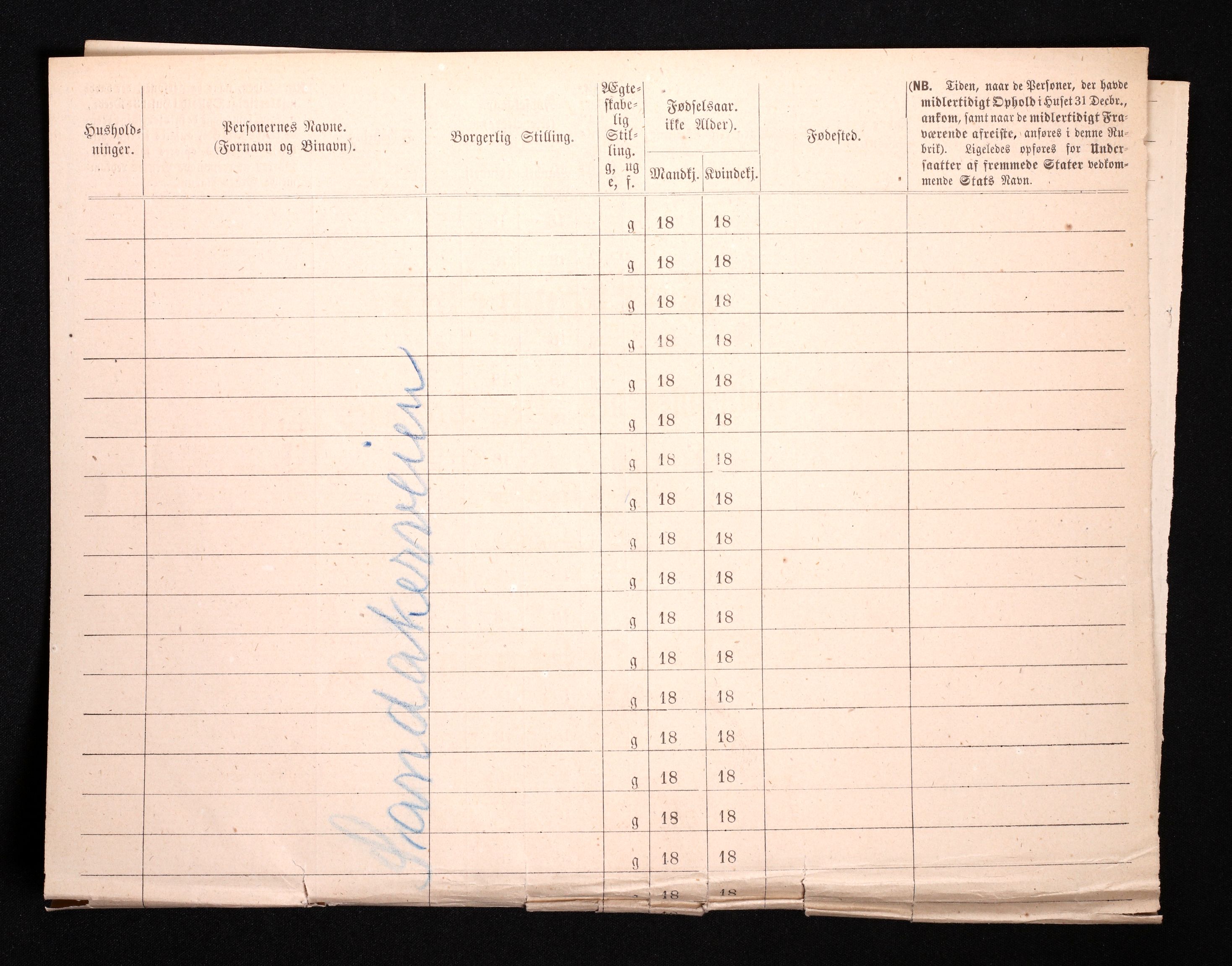 RA, 1870 census for 0301 Kristiania, 1870, p. 3178