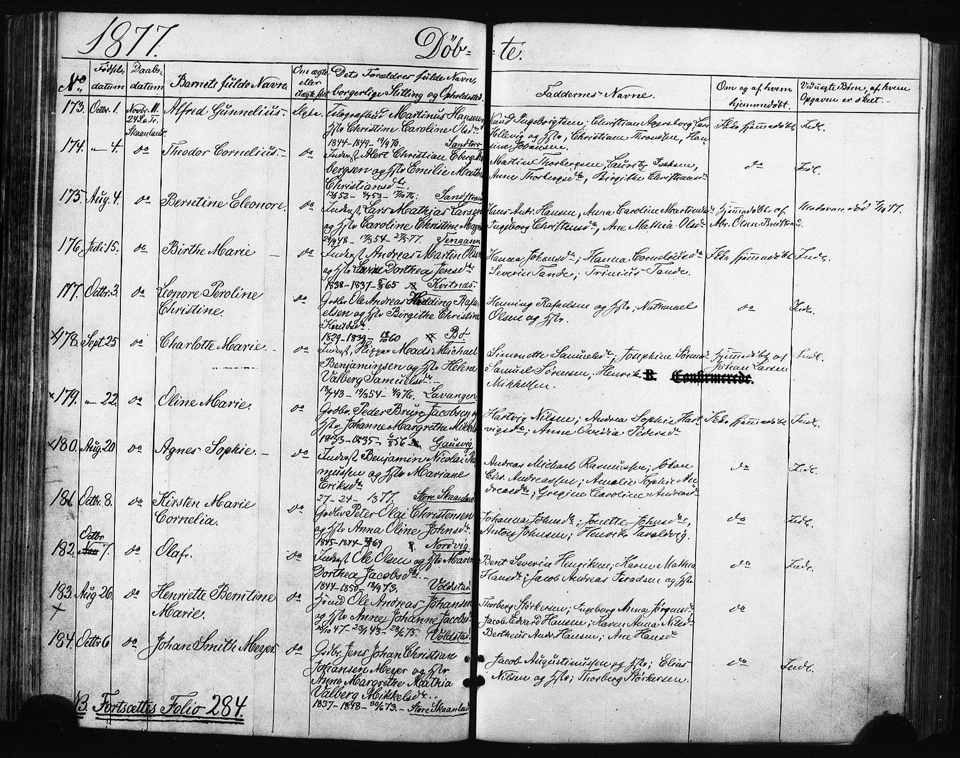Trondenes sokneprestkontor, SATØ/S-1319/H/Ha/L0013kirke: Parish register (official) no. 13, 1870-1878