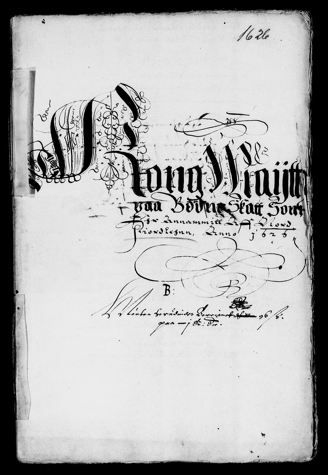 Rentekammeret inntil 1814, Reviderte regnskaper, Lensregnskaper, AV/RA-EA-5023/R/Rb/Rbt/L0042: Bergenhus len, 1626