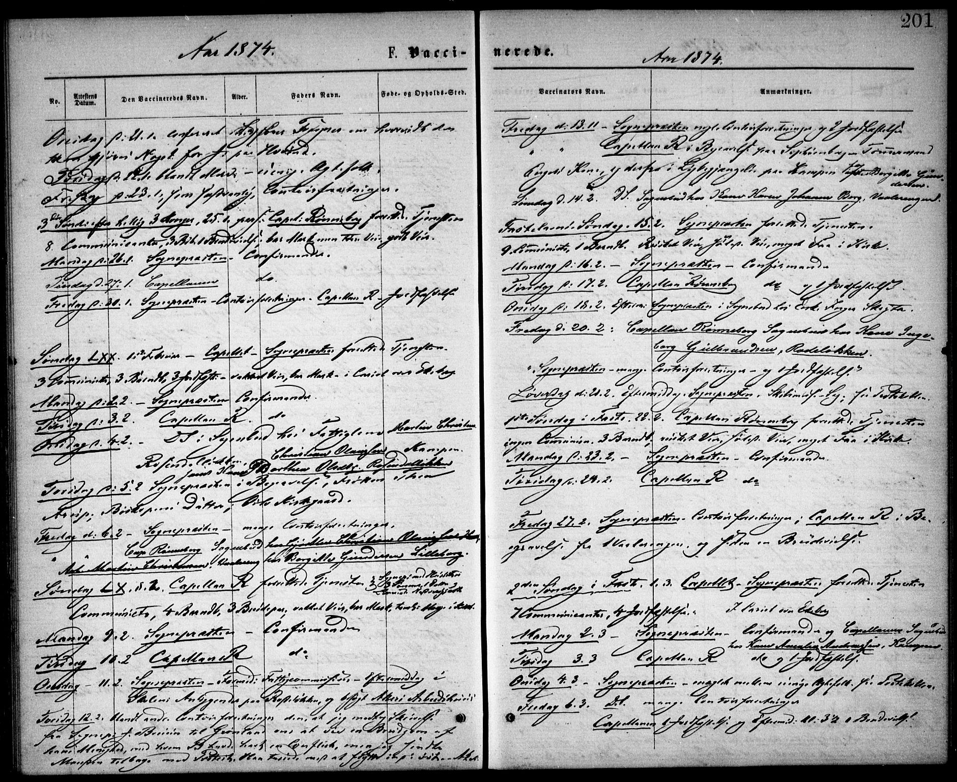 Østre Aker prestekontor Kirkebøker, SAO/A-10840/F/Fa/L0002: Parish register (official) no. I 2, 1861-1878, p. 201