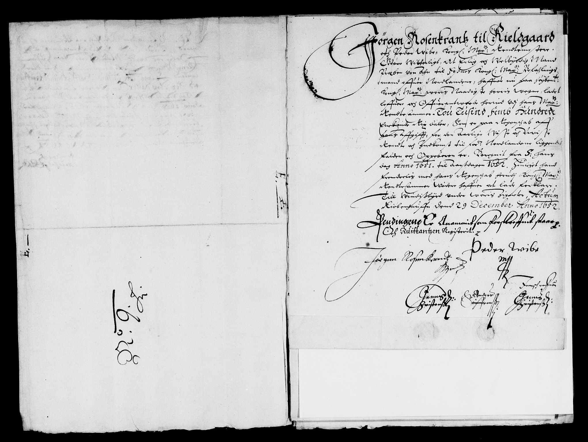 Rentekammeret inntil 1814, Reviderte regnskaper, Lensregnskaper, AV/RA-EA-5023/R/Rb/Rbz/L0038: Nordlandenes len, 1646-1661