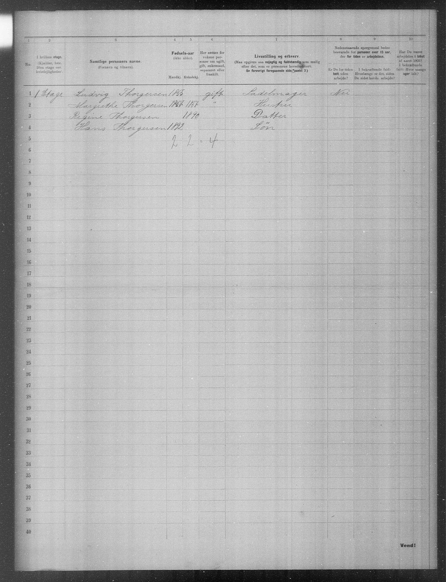 OBA, Municipal Census 1903 for Kristiania, 1903, p. 17373