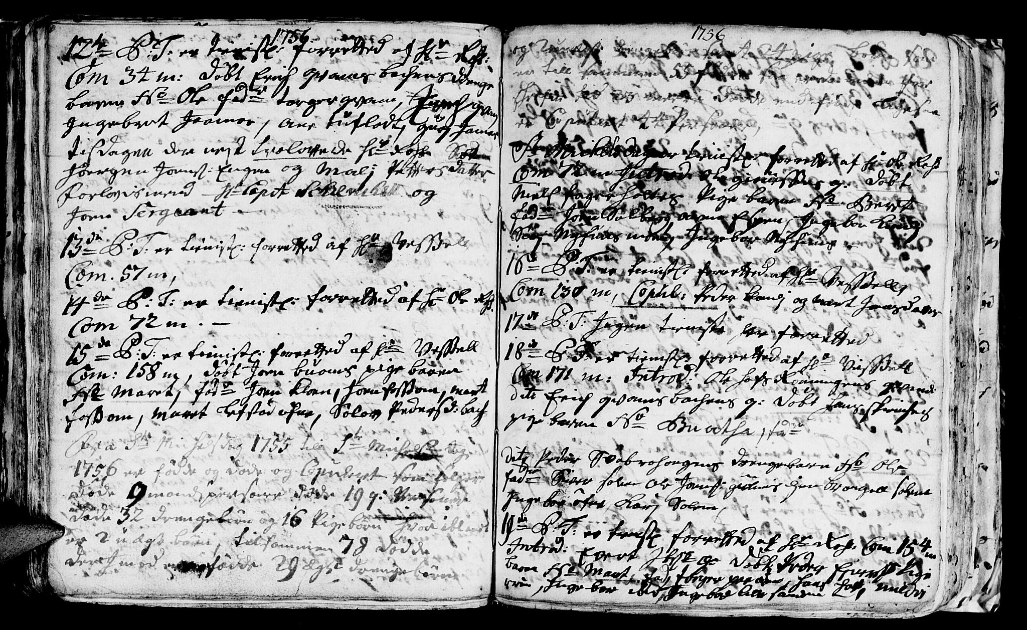 Ministerialprotokoller, klokkerbøker og fødselsregistre - Sør-Trøndelag, AV/SAT-A-1456/668/L0813: Parish register (copy) no. 668C02, 1743-1765