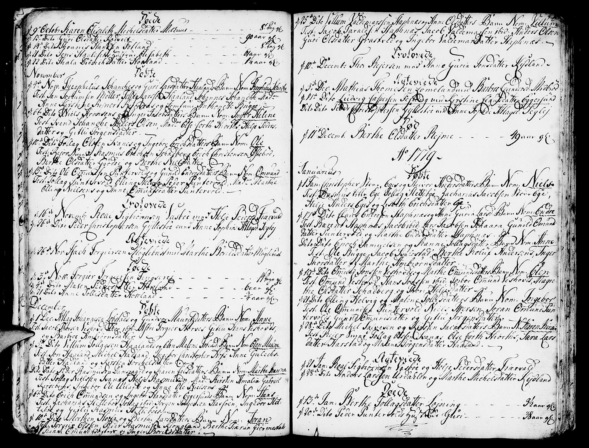 Eigersund sokneprestkontor, SAST/A-101807/S08/L0004: Parish register (official) no. A 4 /1, 1776-1789, p. 13
