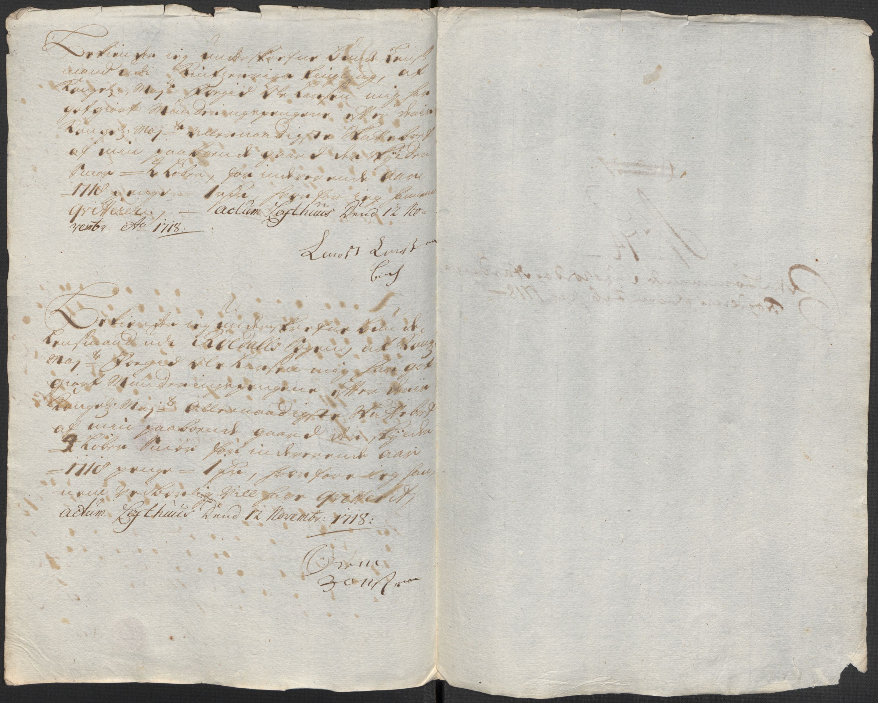 Rentekammeret inntil 1814, Reviderte regnskaper, Fogderegnskap, RA/EA-4092/R48/L2996: Fogderegnskap Sunnhordland og Hardanger, 1718, p. 129