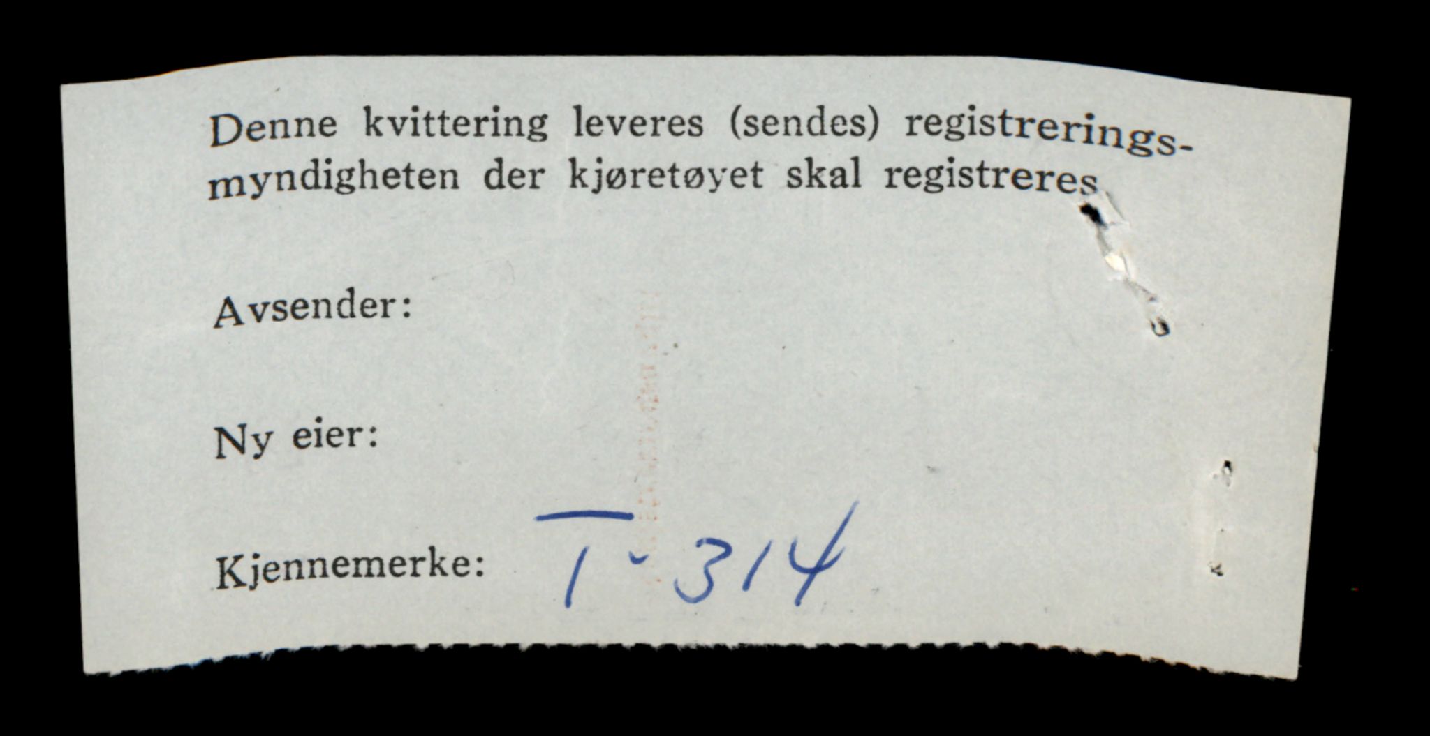 Møre og Romsdal vegkontor - Ålesund trafikkstasjon, AV/SAT-A-4099/F/Fe/L0003: Registreringskort for kjøretøy T 232 - T 340, 1927-1998, p. 2963