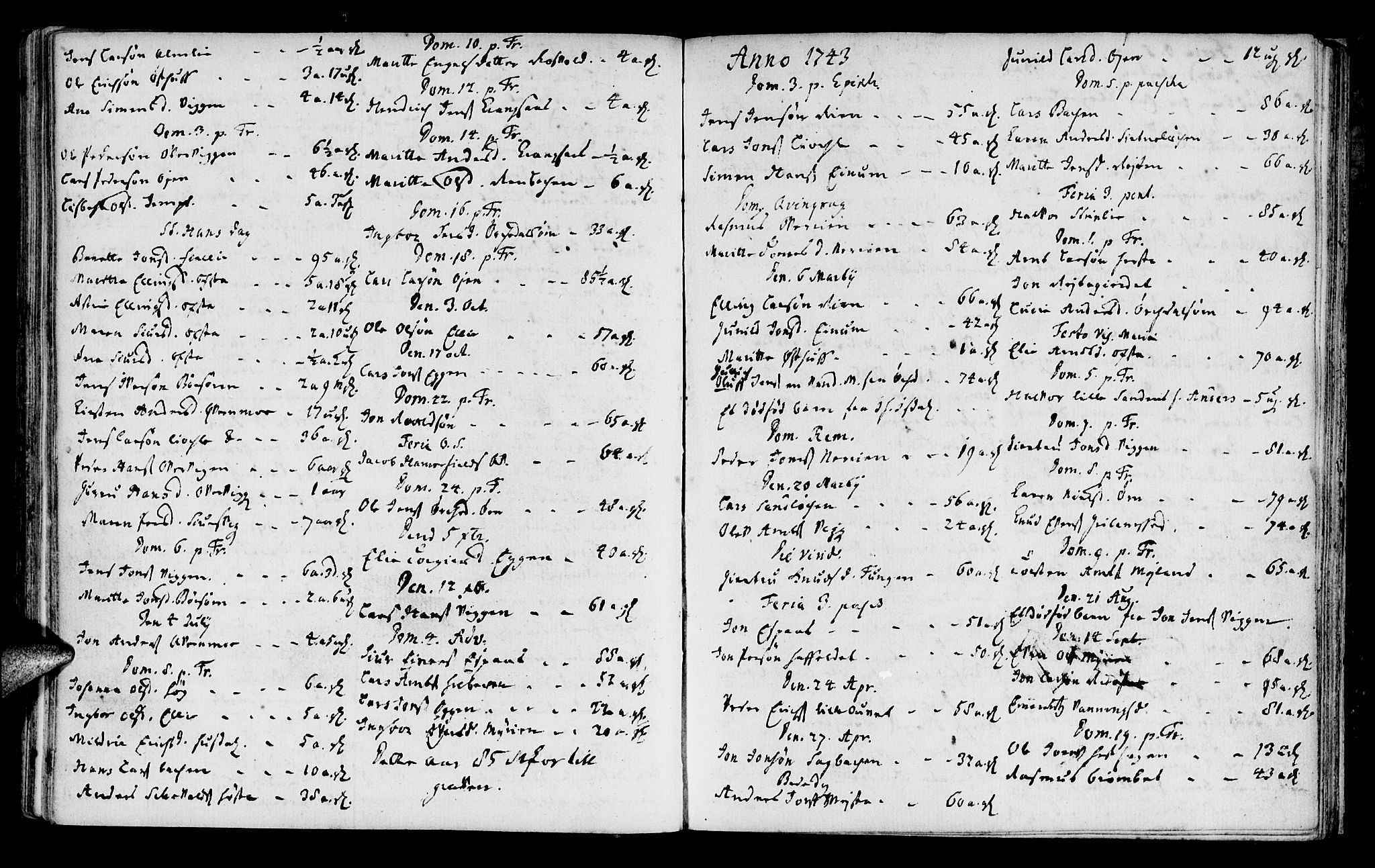 Ministerialprotokoller, klokkerbøker og fødselsregistre - Sør-Trøndelag, AV/SAT-A-1456/665/L0767: Parish register (official) no. 665A02, 1735-1753