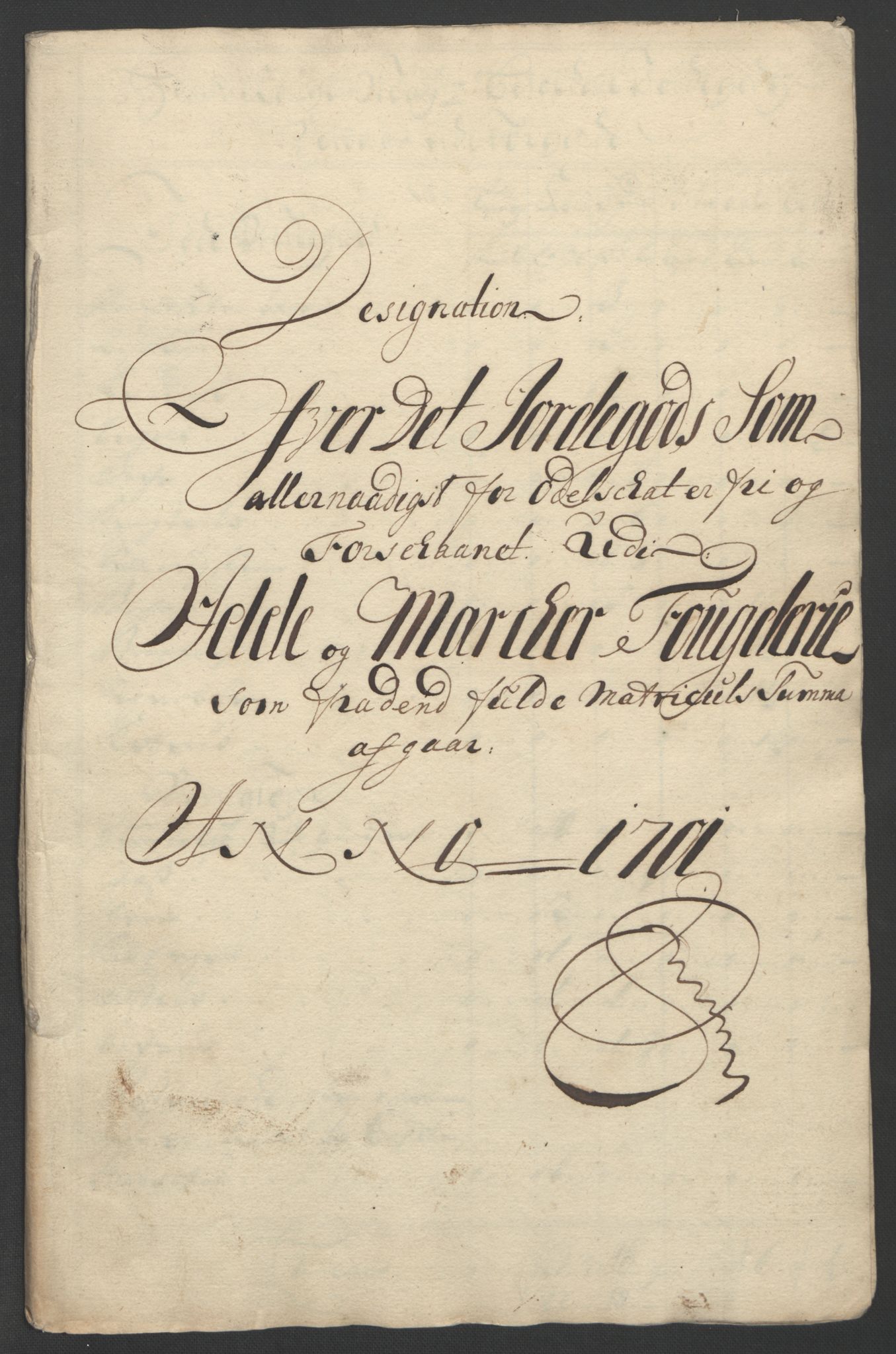 Rentekammeret inntil 1814, Reviderte regnskaper, Fogderegnskap, RA/EA-4092/R01/L0015: Fogderegnskap Idd og Marker, 1700-1701, p. 308