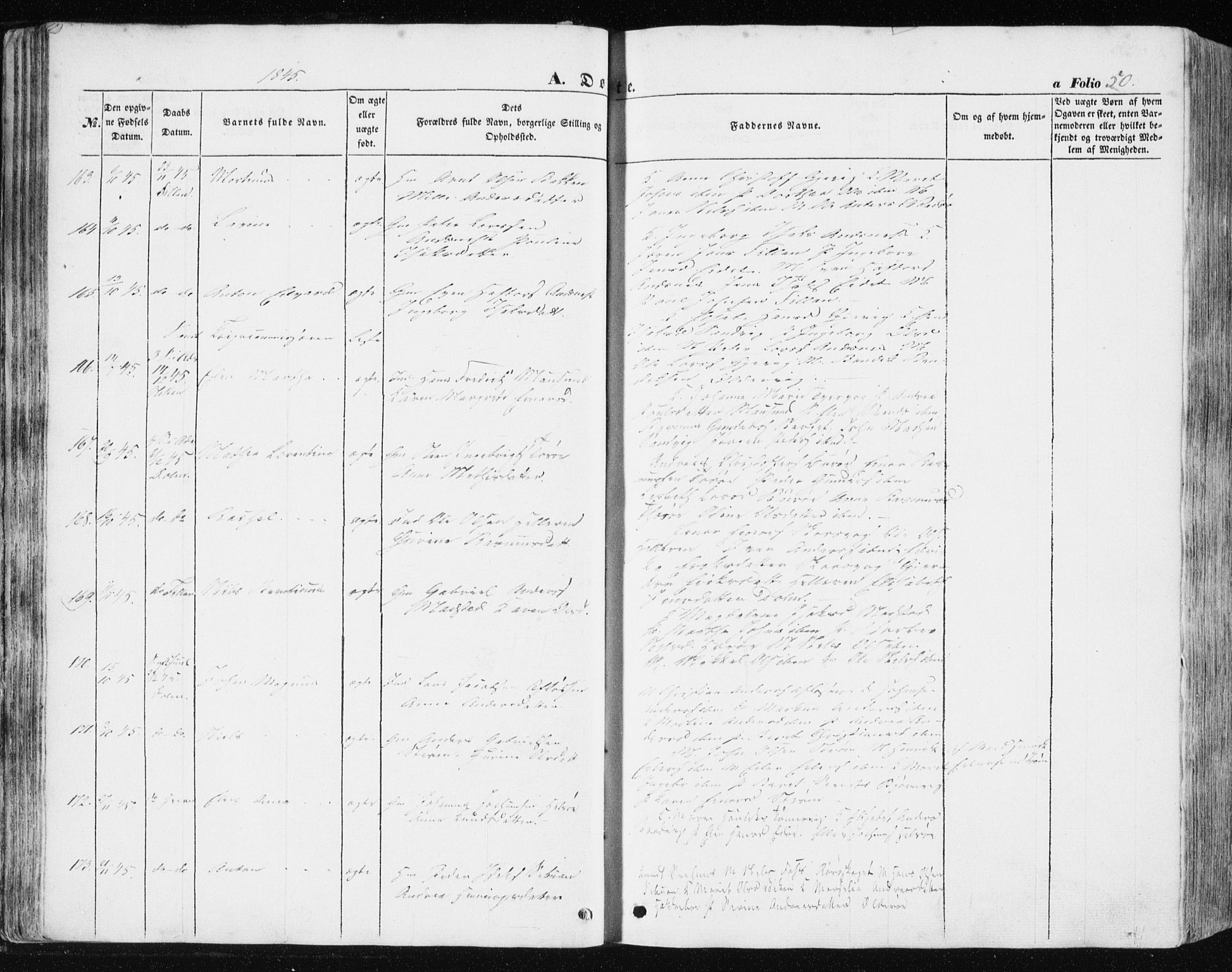Ministerialprotokoller, klokkerbøker og fødselsregistre - Sør-Trøndelag, SAT/A-1456/634/L0529: Parish register (official) no. 634A05, 1843-1851, p. 50