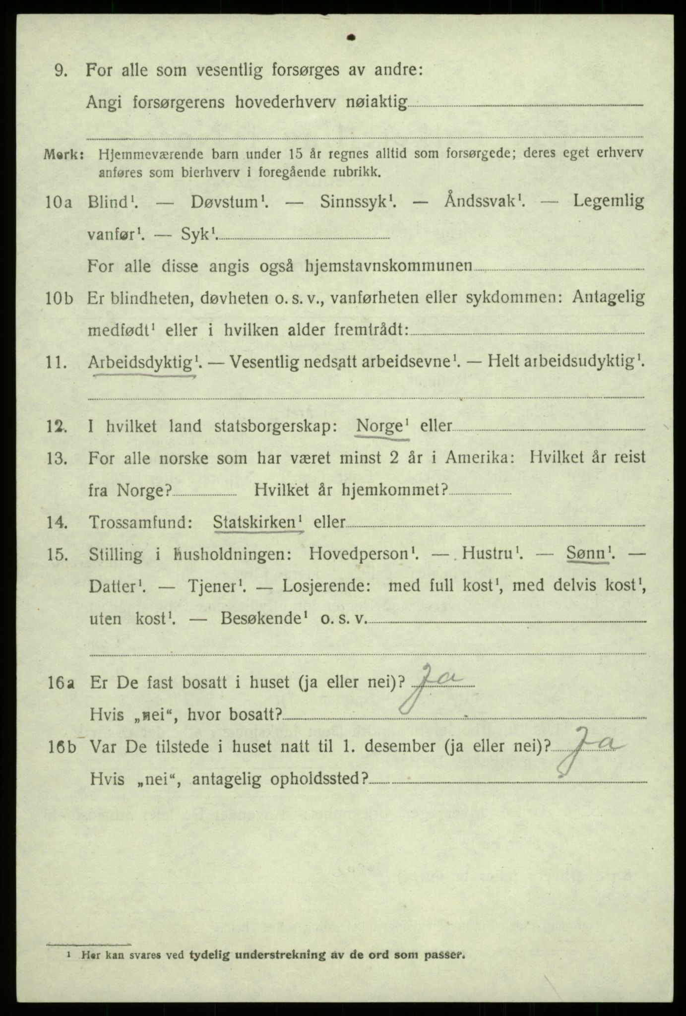 SAB, 1920 census for Hålandsdal, 1920, p. 667