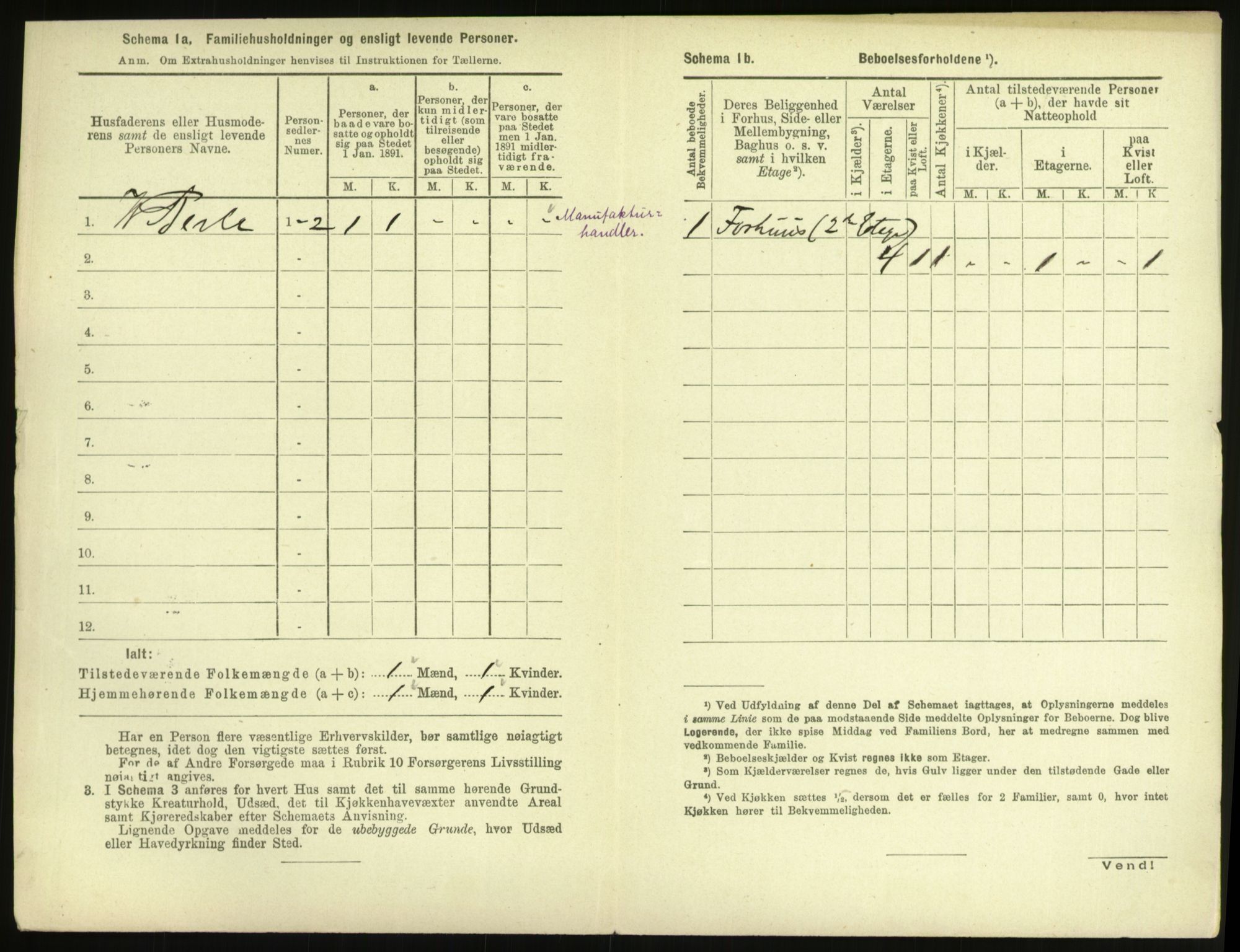 RA, 1891 census for 1601 Trondheim, 1891, p. 349