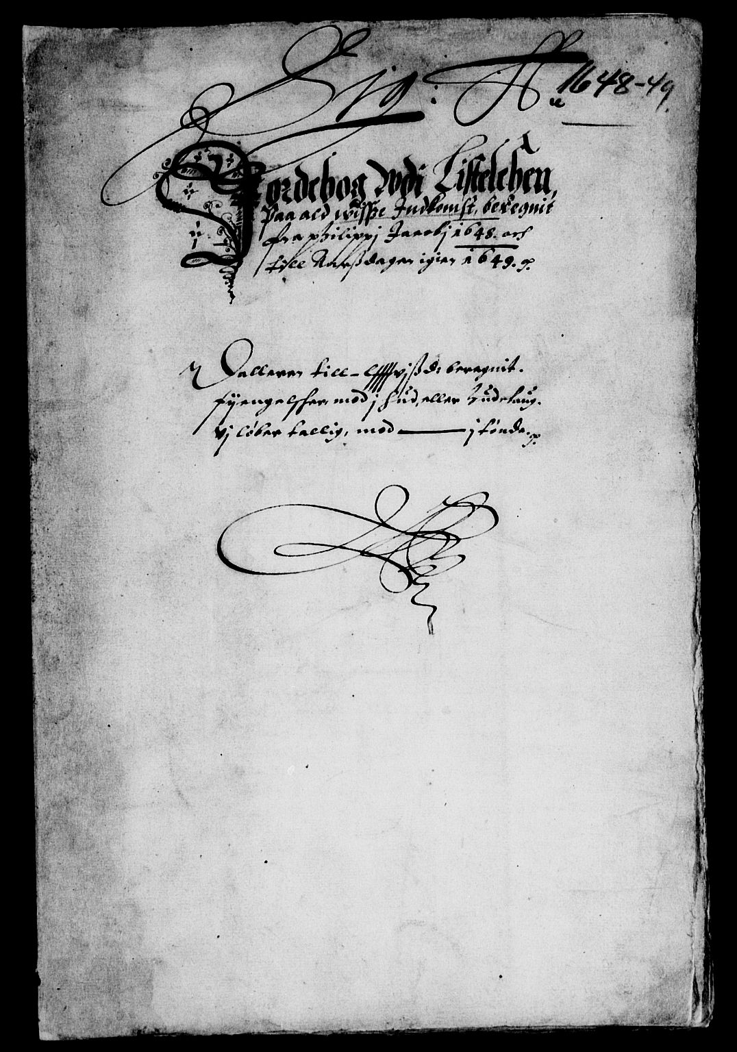 Rentekammeret inntil 1814, Reviderte regnskaper, Lensregnskaper, AV/RA-EA-5023/R/Rb/Rbr/L0017: Lista len, 1646-1649