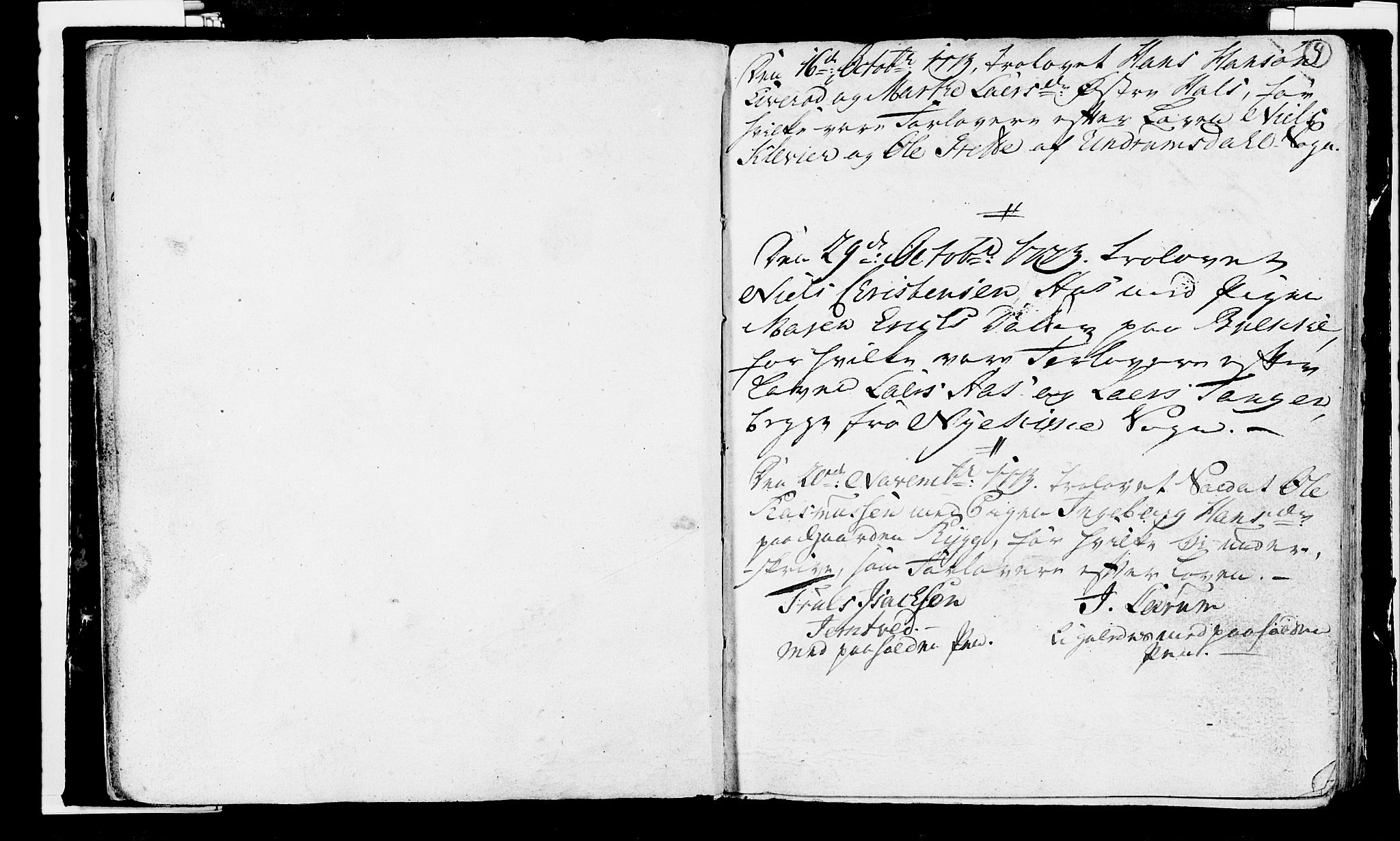Våle kirkebøker, SAKO/A-334/H/Hb/L0002: Best man's statements no. 2, 1756-1799, p. 9