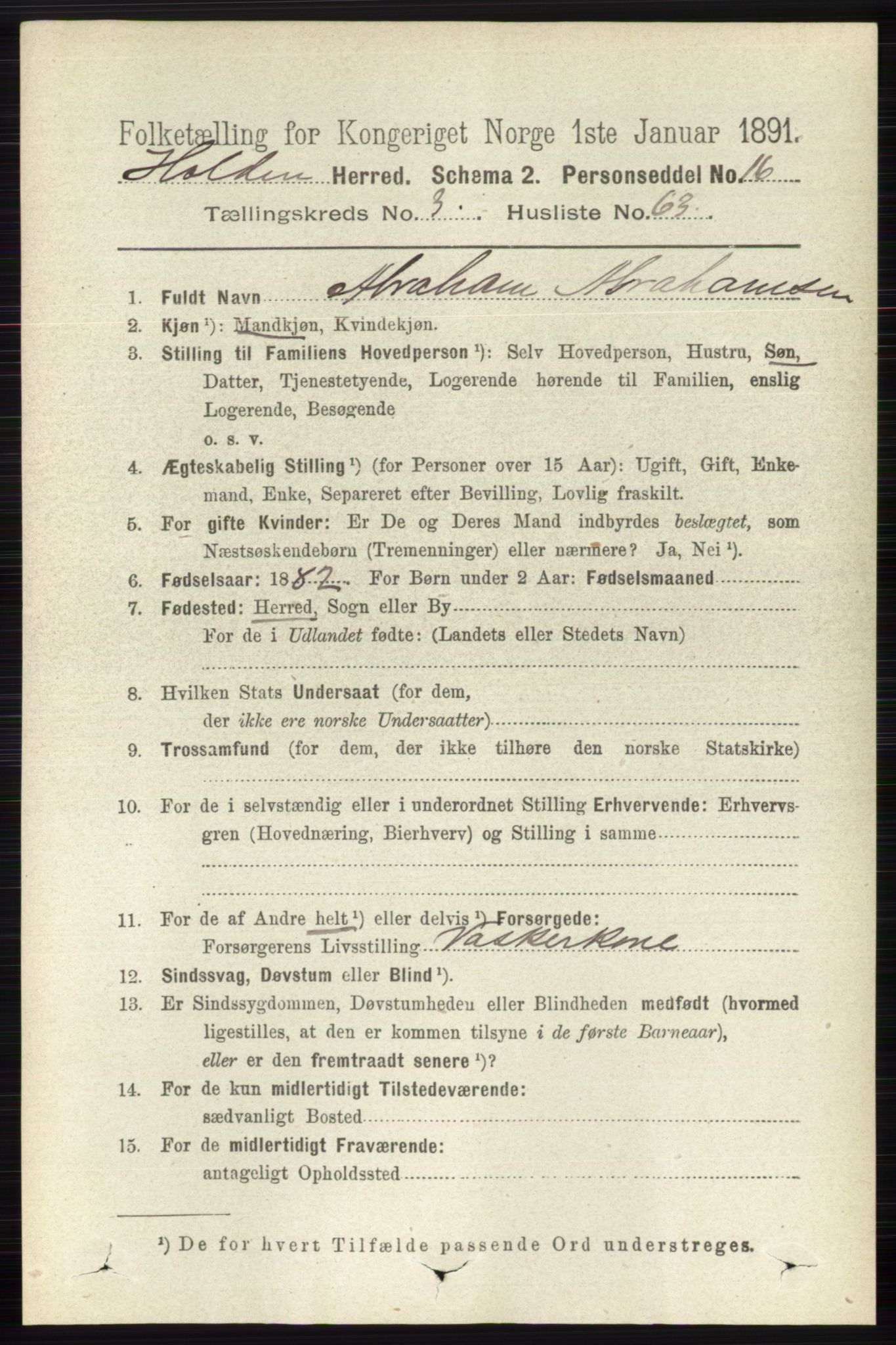 RA, 1891 census for 0819 Holla, 1891, p. 2102