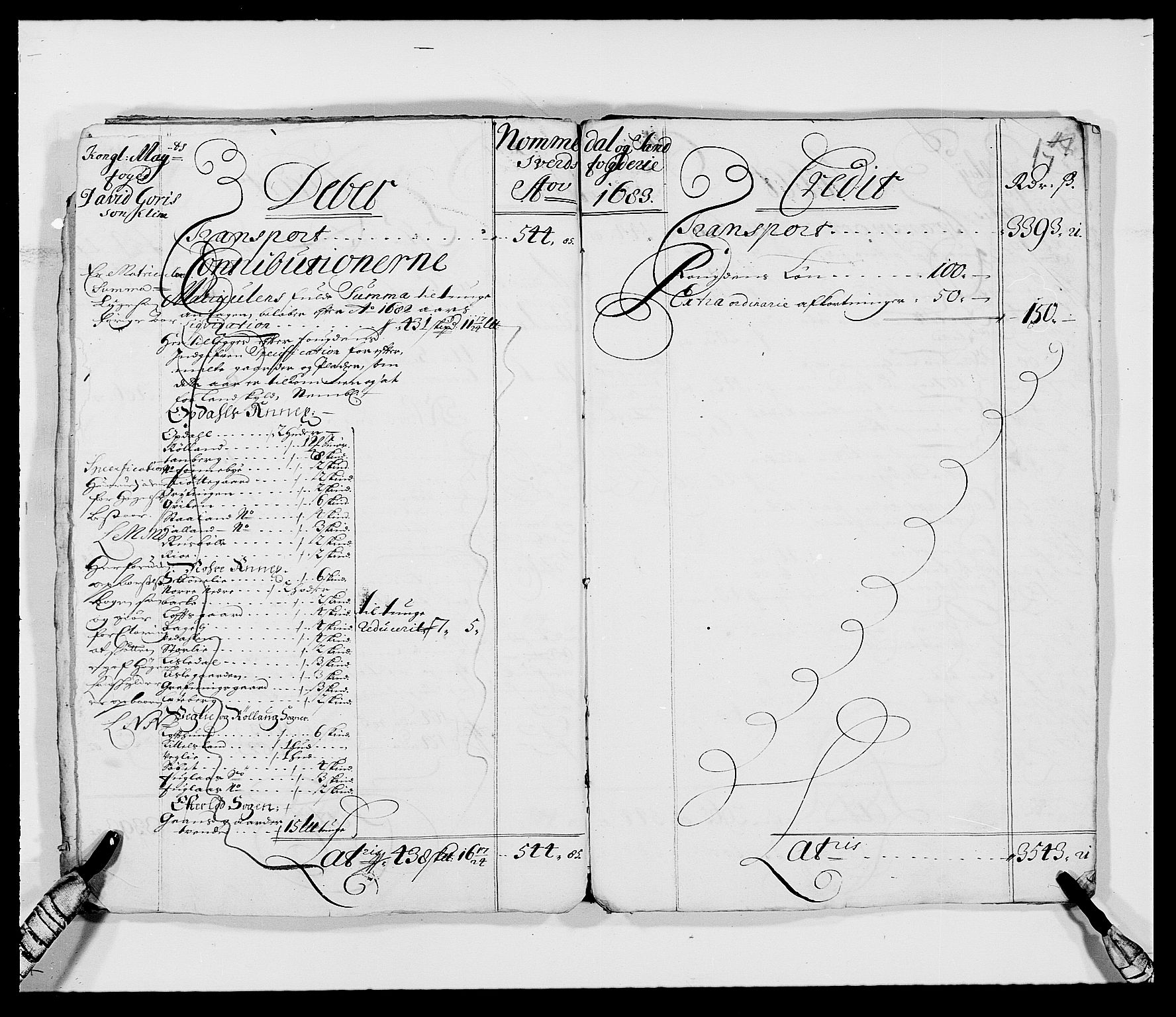 Rentekammeret inntil 1814, Reviderte regnskaper, Fogderegnskap, AV/RA-EA-4092/R24/L1569: Fogderegnskap Numedal og Sandsvær, 1679-1686, p. 63