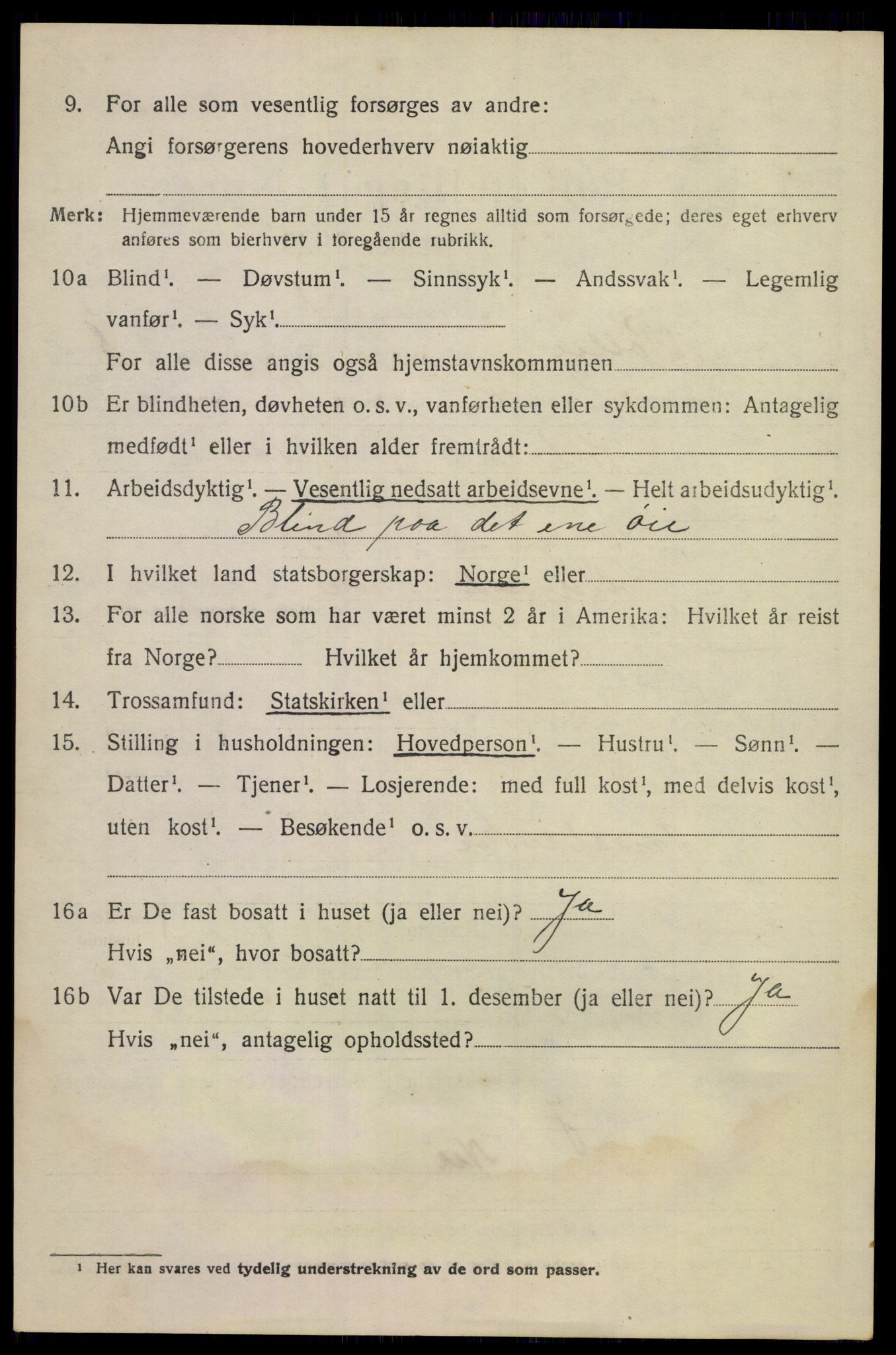 SAKO, 1920 census for Rollag, 1920, p. 2953