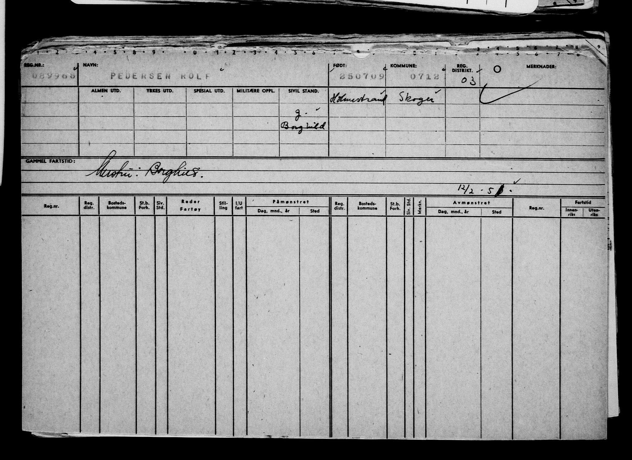 Direktoratet for sjømenn, AV/RA-S-3545/G/Gb/L0084: Hovedkort, 1909, p. 439