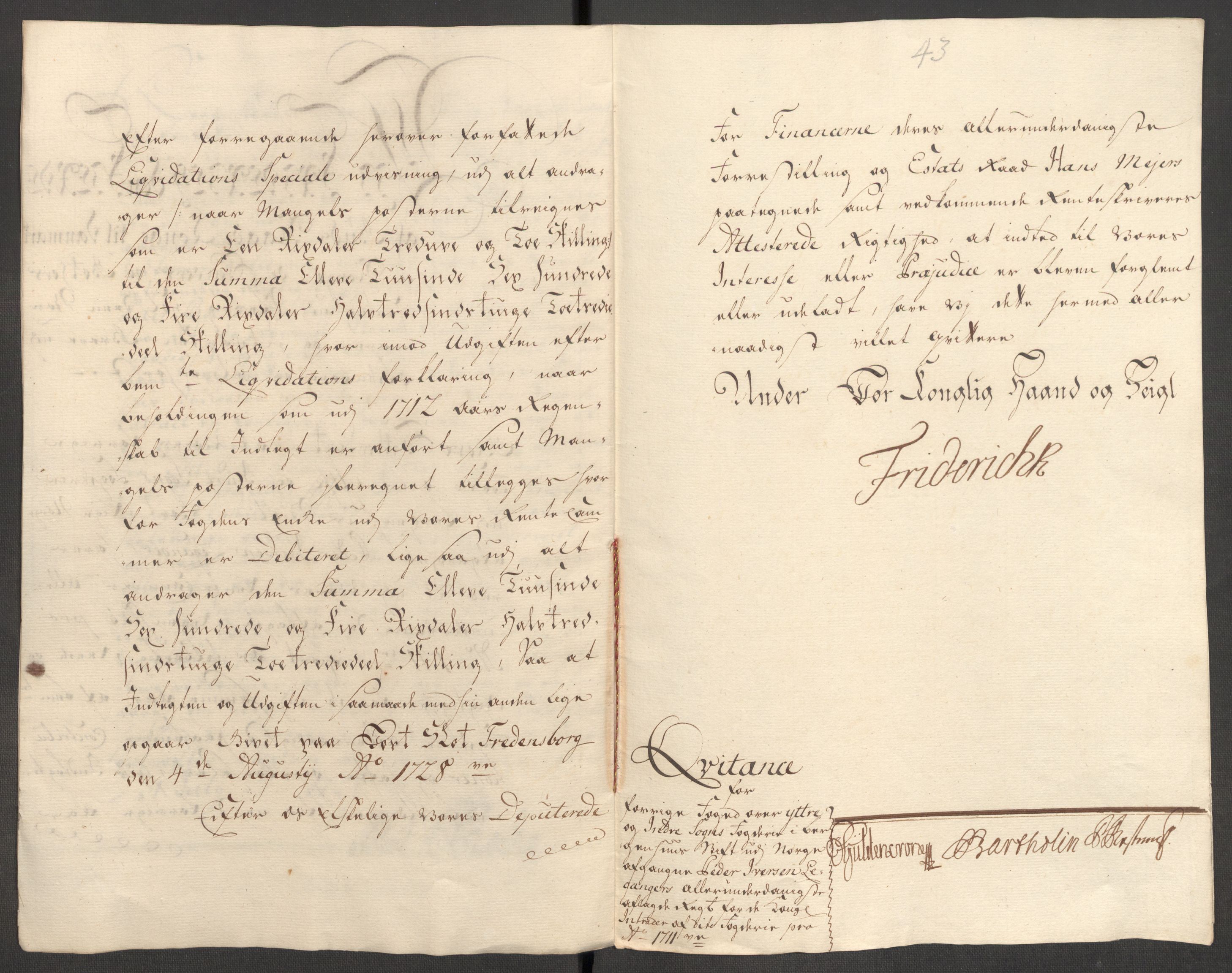 Rentekammeret inntil 1814, Reviderte regnskaper, Fogderegnskap, RA/EA-4092/R52/L3317: Fogderegnskap Sogn, 1711, p. 16