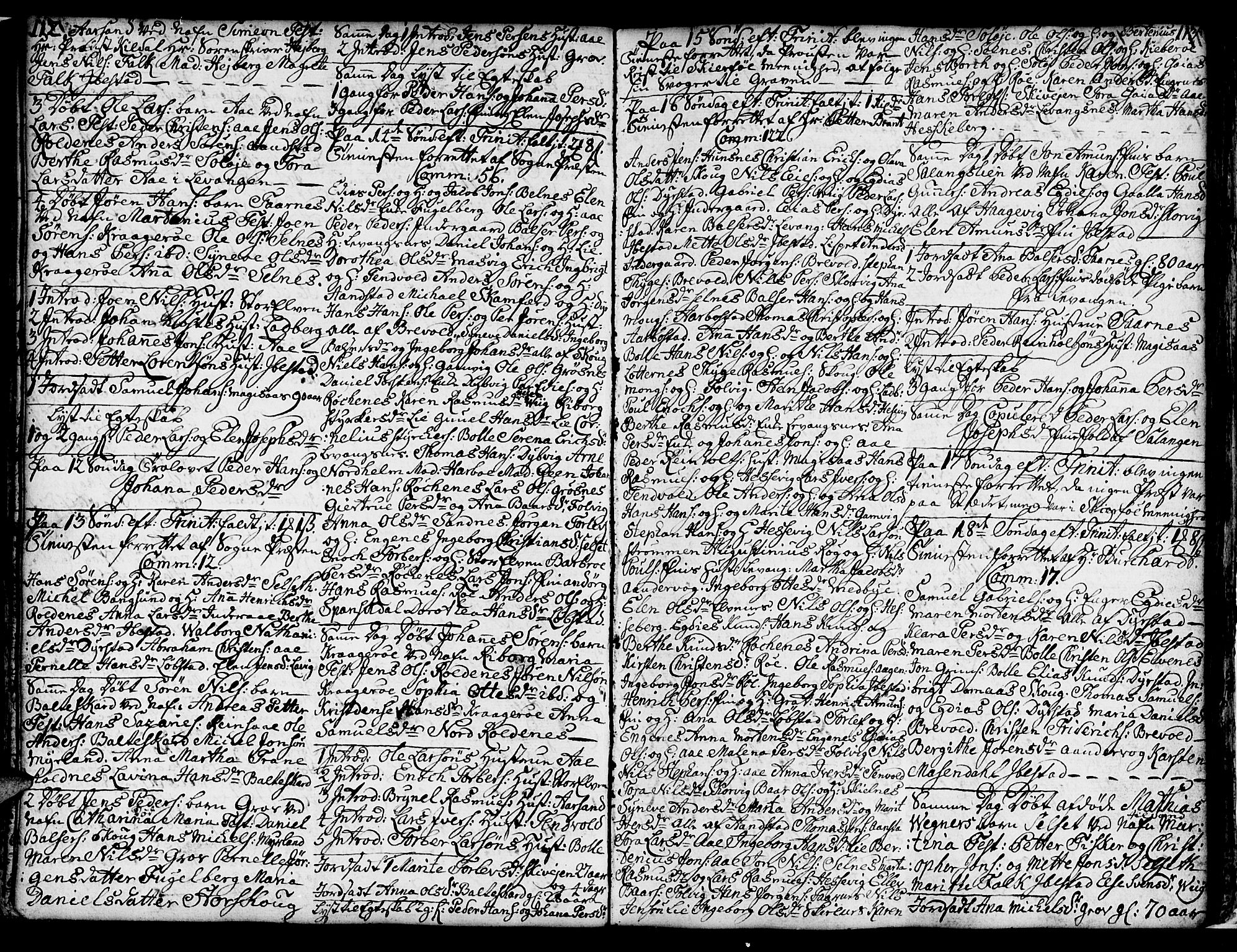 Ibestad sokneprestembete, AV/SATØ-S-0077/H/Ha/Hab/L0001klokker: Parish register (copy) no. 1, 1776-1808, p. 112-113