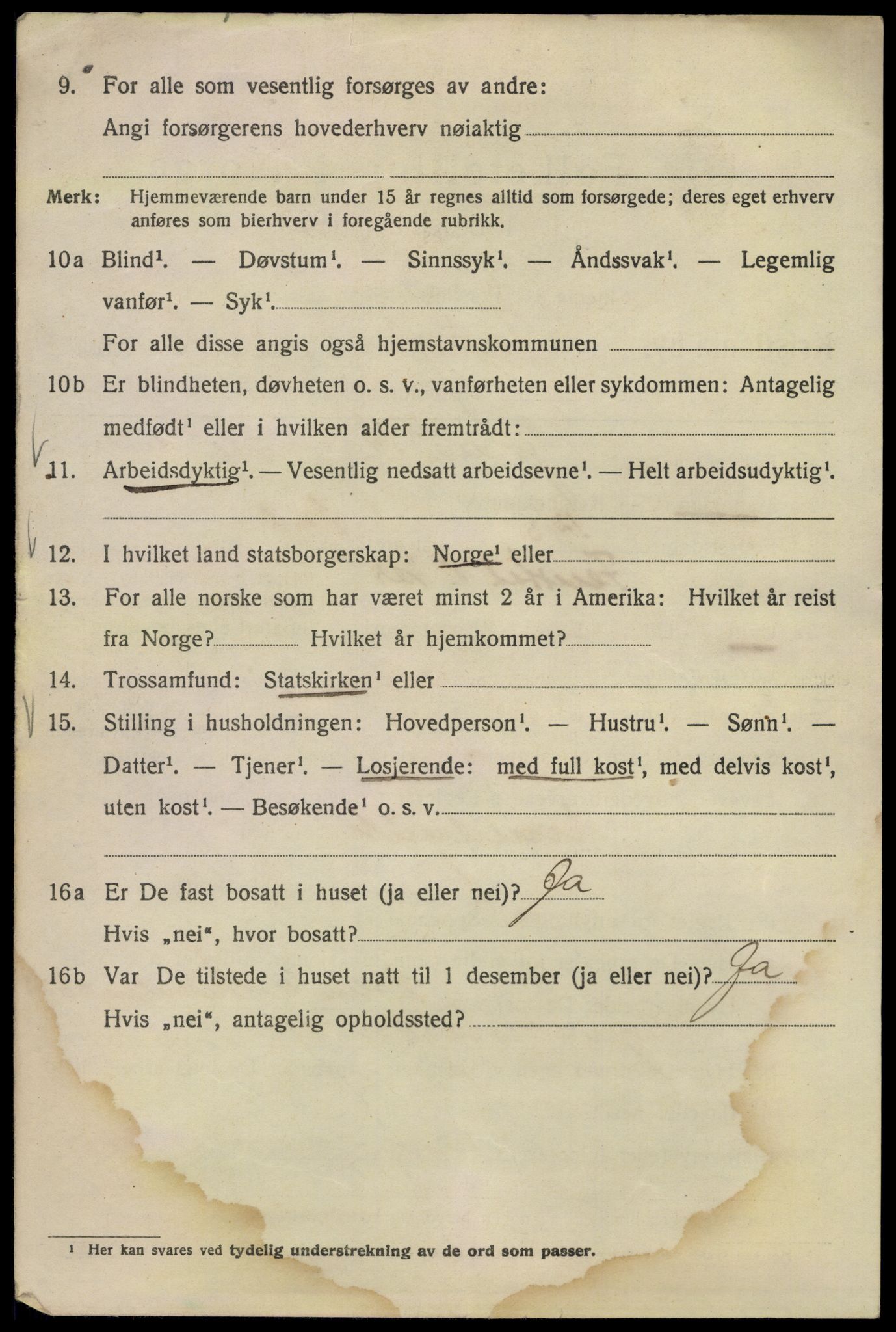 SAO, 1920 census for Kristiania, 1920, p. 623978