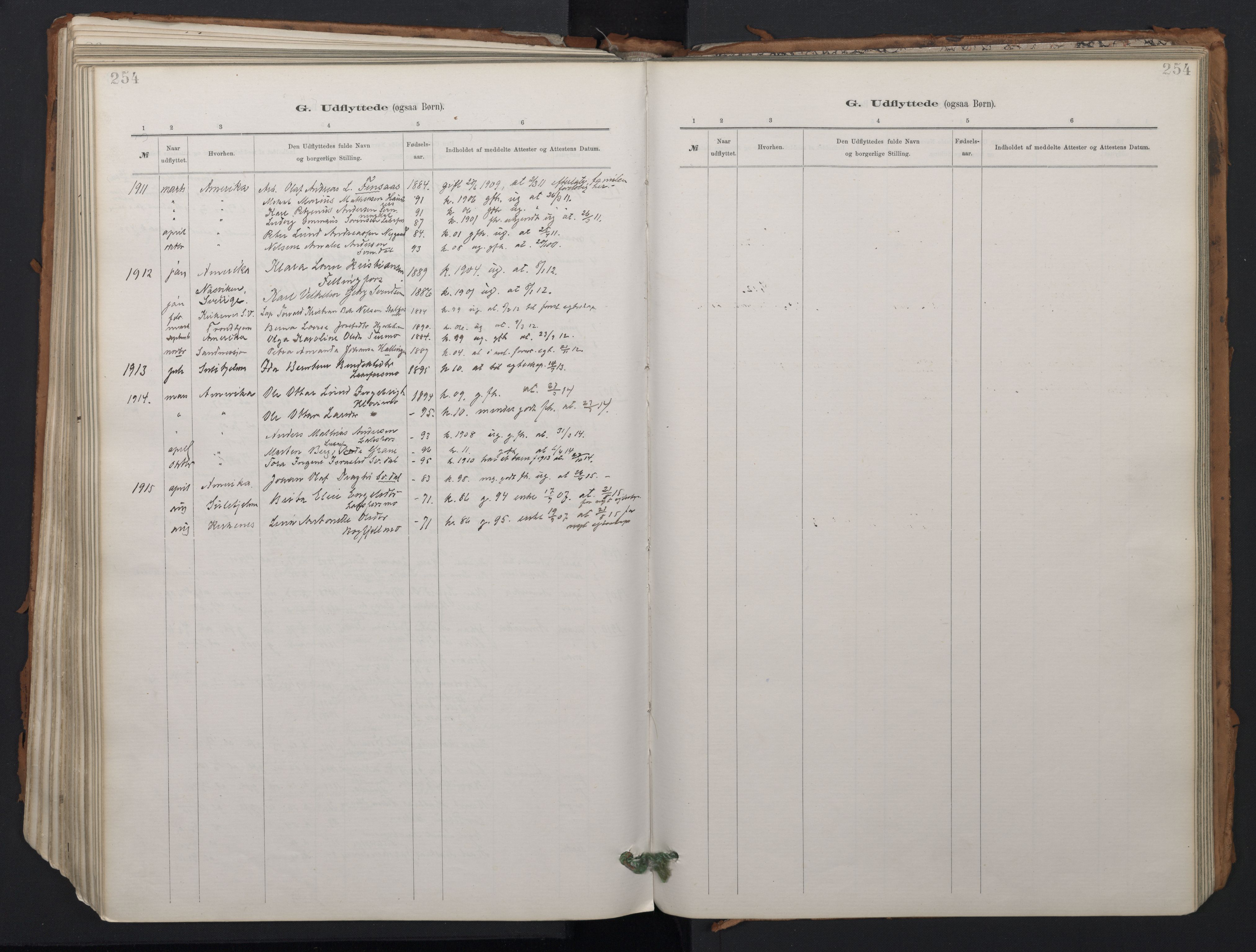 Ministerialprotokoller, klokkerbøker og fødselsregistre - Nordland, SAT/A-1459/824/L0338: Parish register (official) no. 824A01, 1880-1915, p. 254