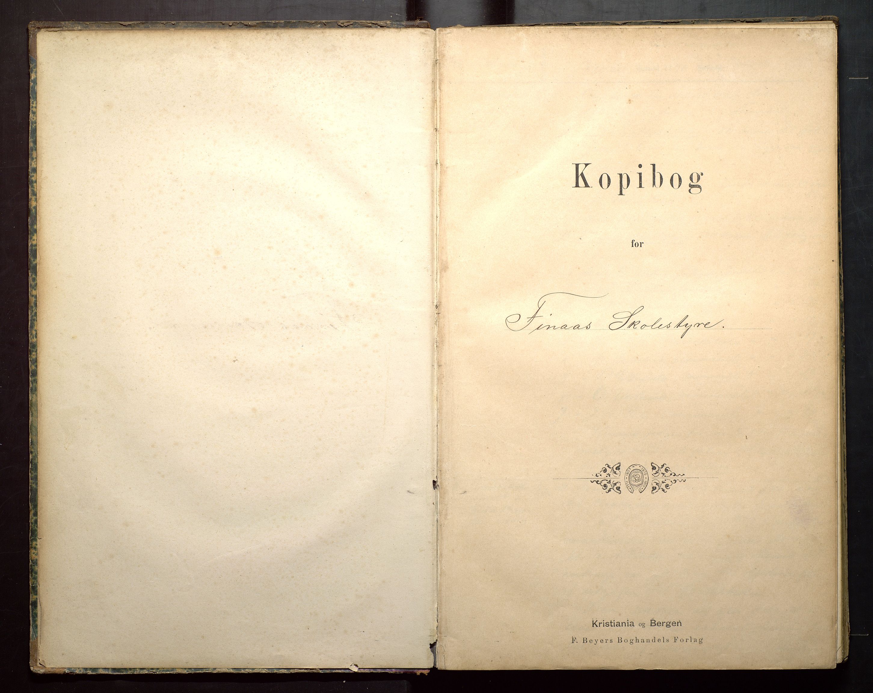 Finnaas kommune. Skulestyret, IKAH/1218a-211/B/Ba/L0001: Kopibok for Finnås skulestyre, 1890-1914, p. 3