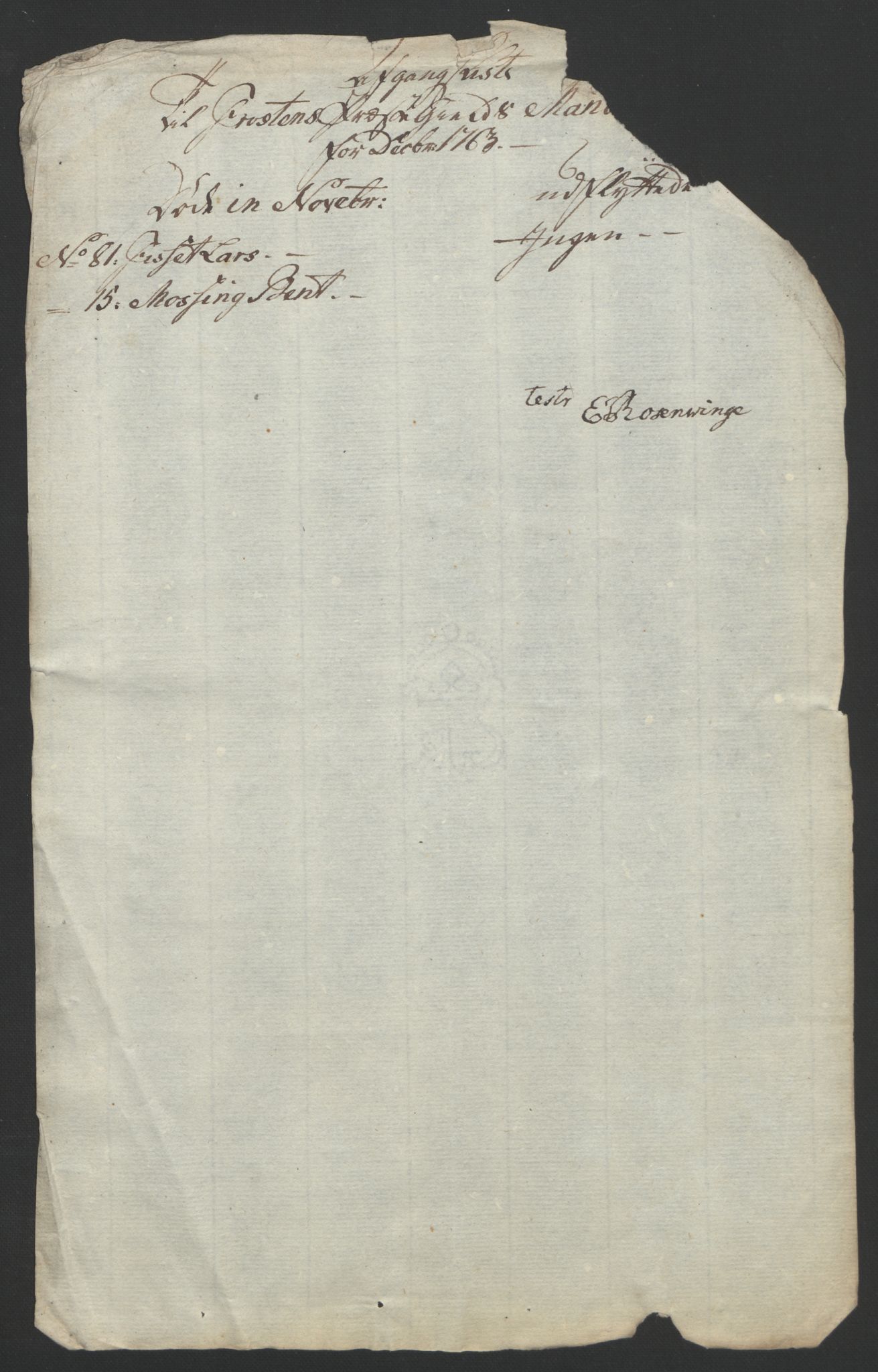 Rentekammeret inntil 1814, Reviderte regnskaper, Fogderegnskap, AV/RA-EA-4092/R62/L4303: Ekstraskatten Stjørdal og Verdal, 1762-1763, p. 399