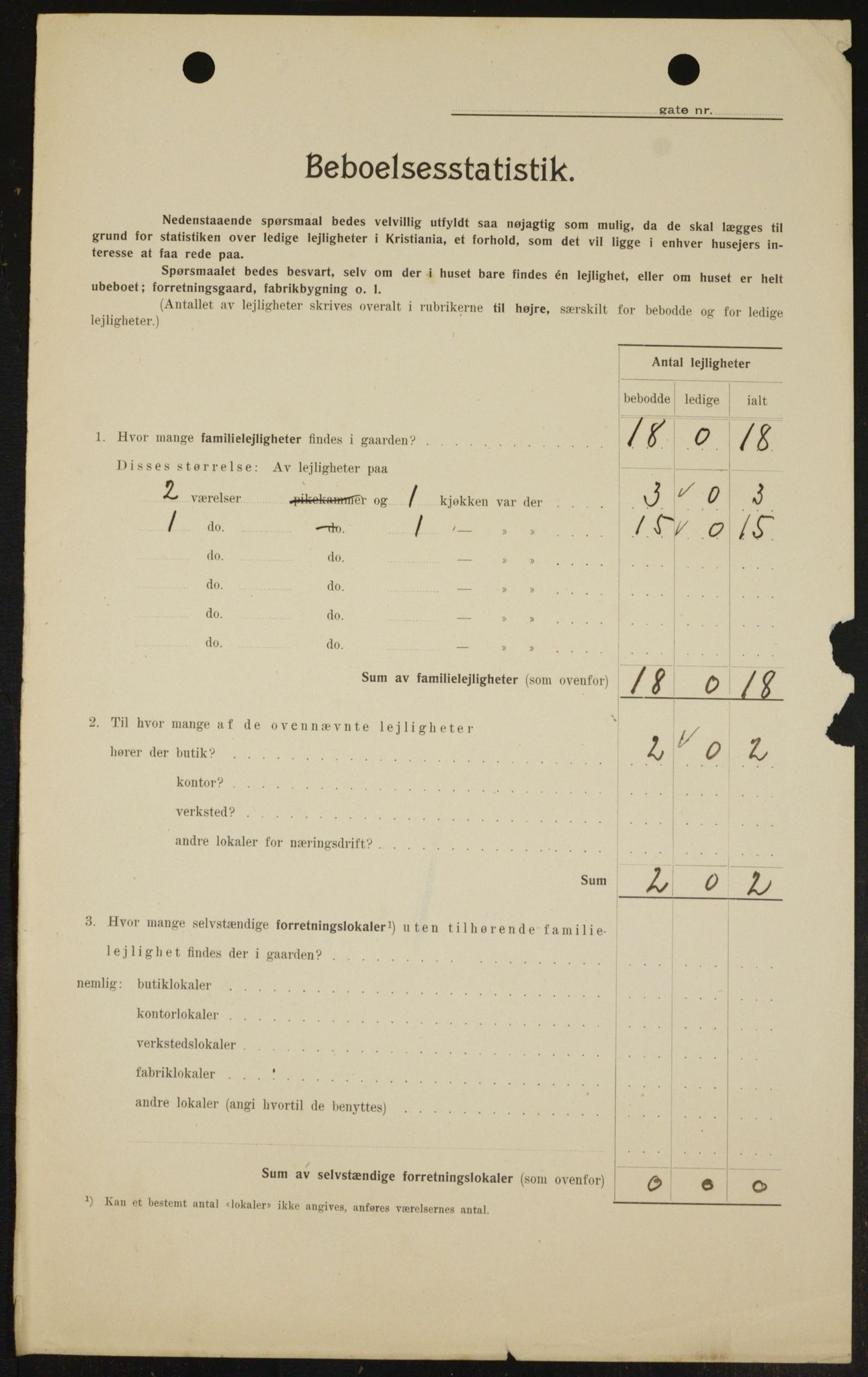 OBA, Municipal Census 1909 for Kristiania, 1909, p. 27432