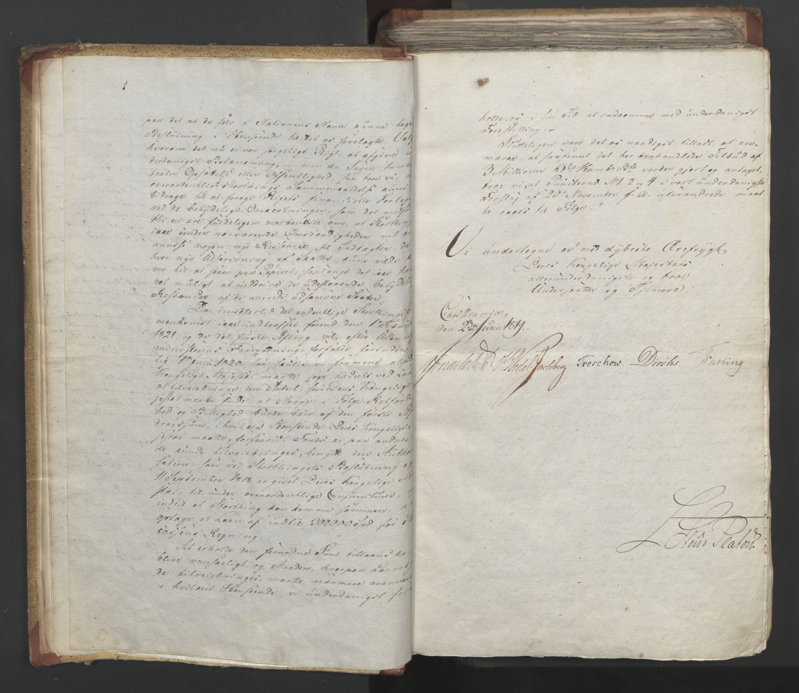 Statsrådsavdelingen i Stockholm, AV/RA-S-1003/D/Da/L0019: Regjeringsinnstillinger nr. 3856-4052, 1819, p. 6