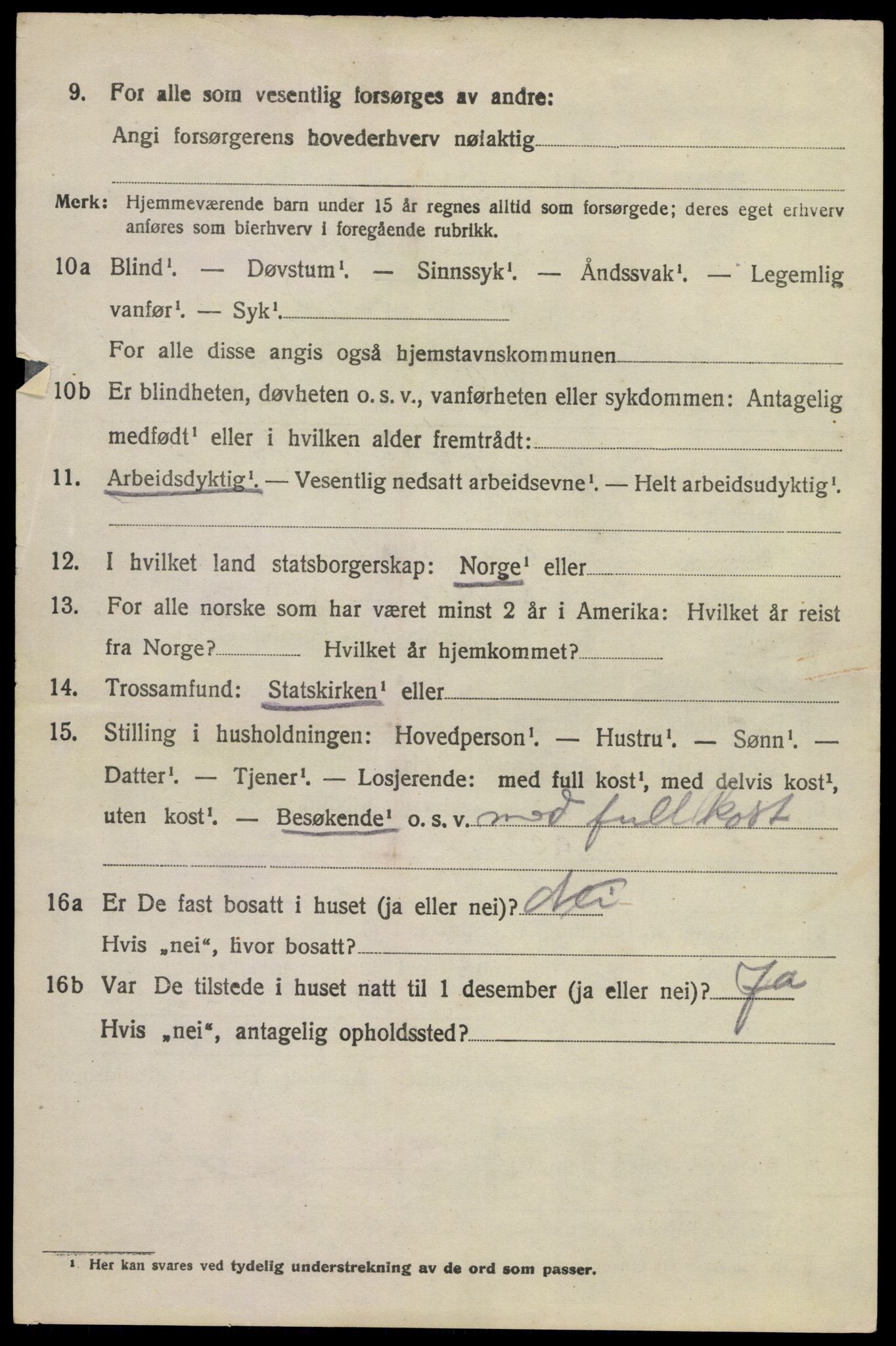 SAKO, 1920 census for Hedrum, 1920, p. 2314