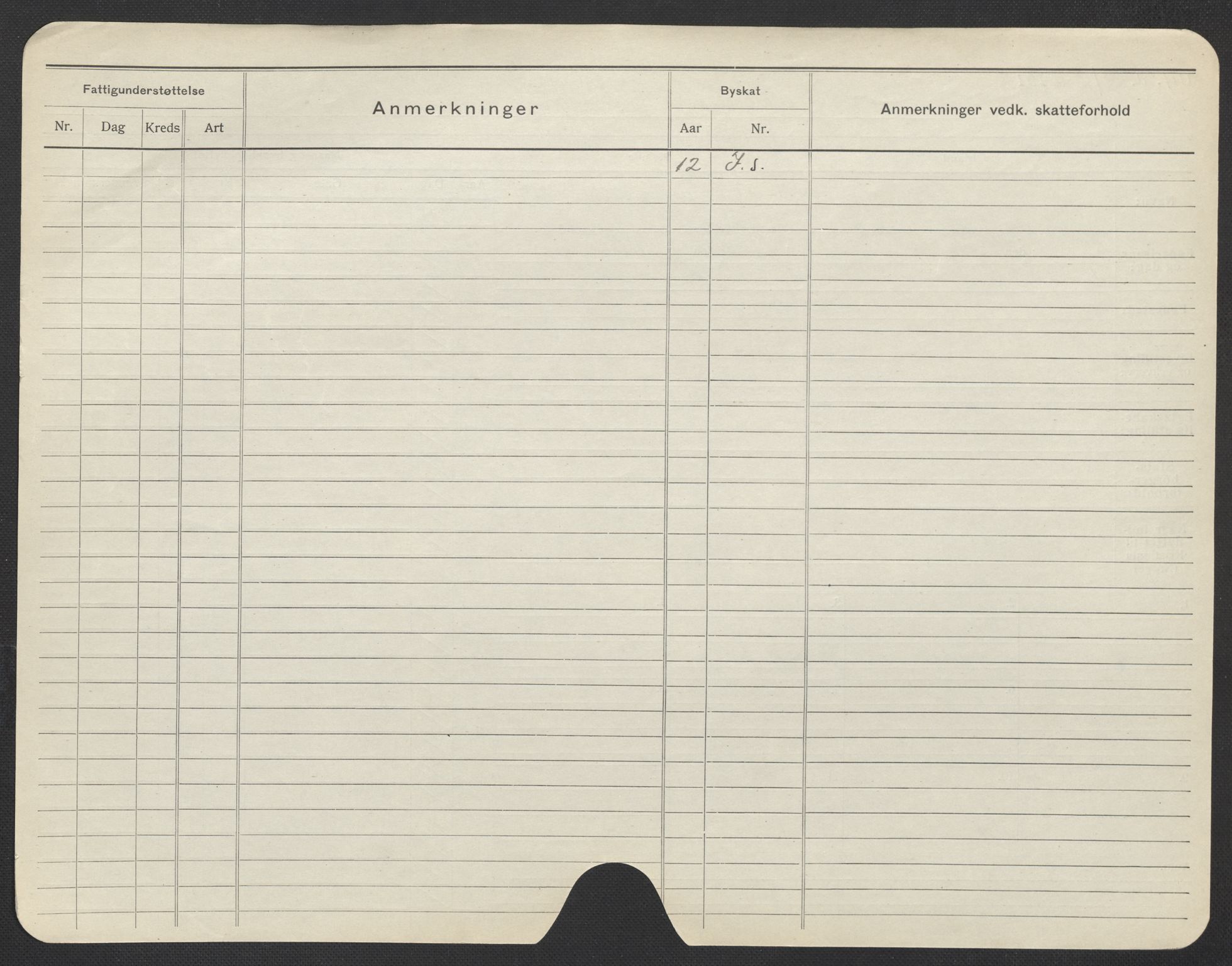 Oslo folkeregister, Registerkort, AV/SAO-A-11715/F/Fa/Fac/L0020: Kvinner, 1906-1914, p. 373b