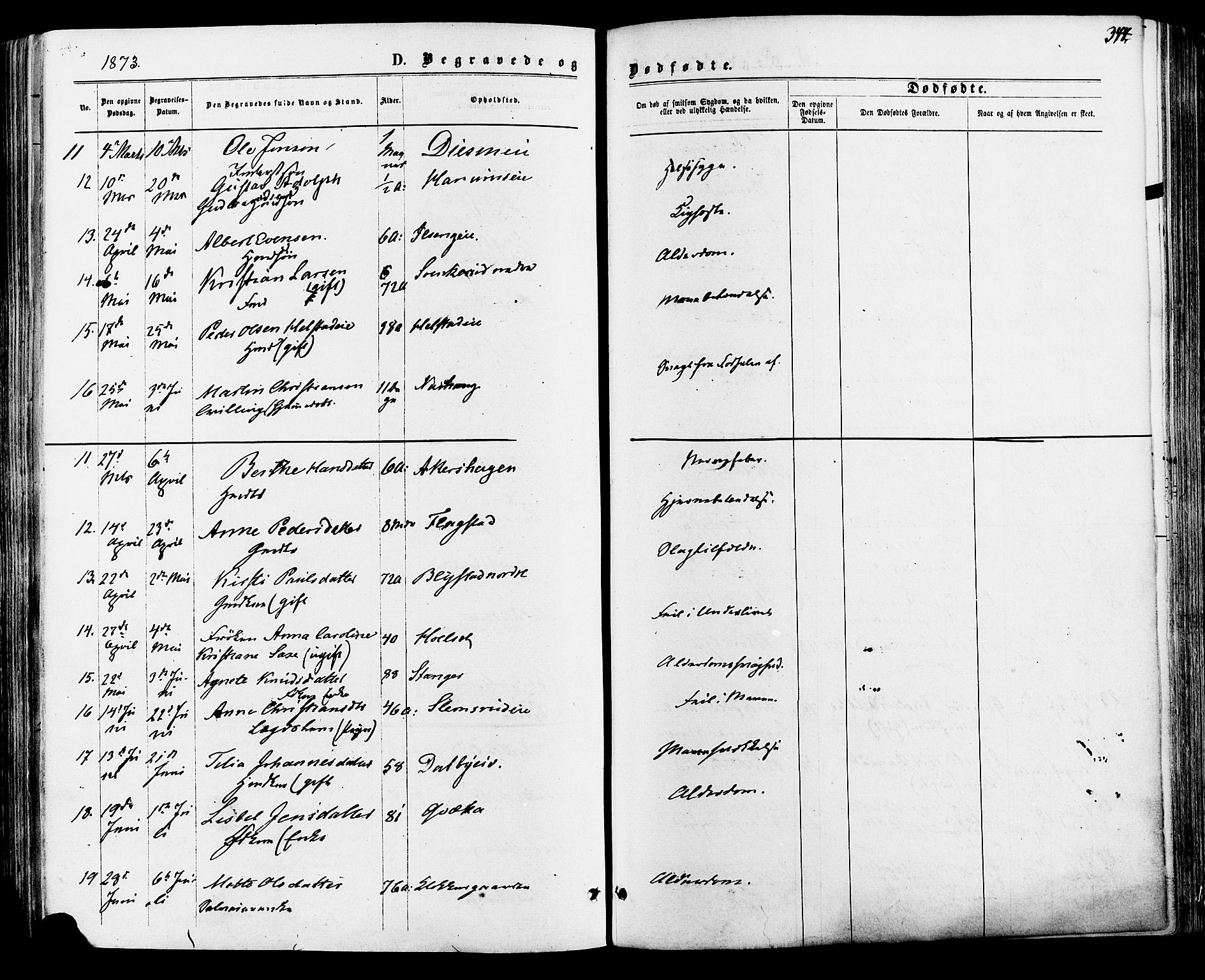 Vang prestekontor, Hedmark, AV/SAH-PREST-008/H/Ha/Haa/L0015: Parish register (official) no. 15, 1871-1885, p. 344