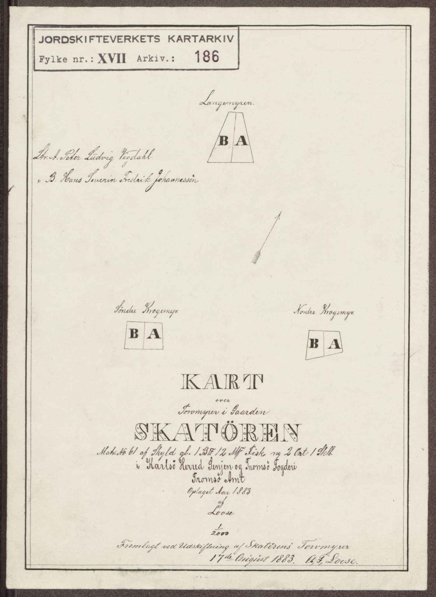 Jordskifteverkets kartarkiv, RA/S-3929/T, 1859-1988, p. 235