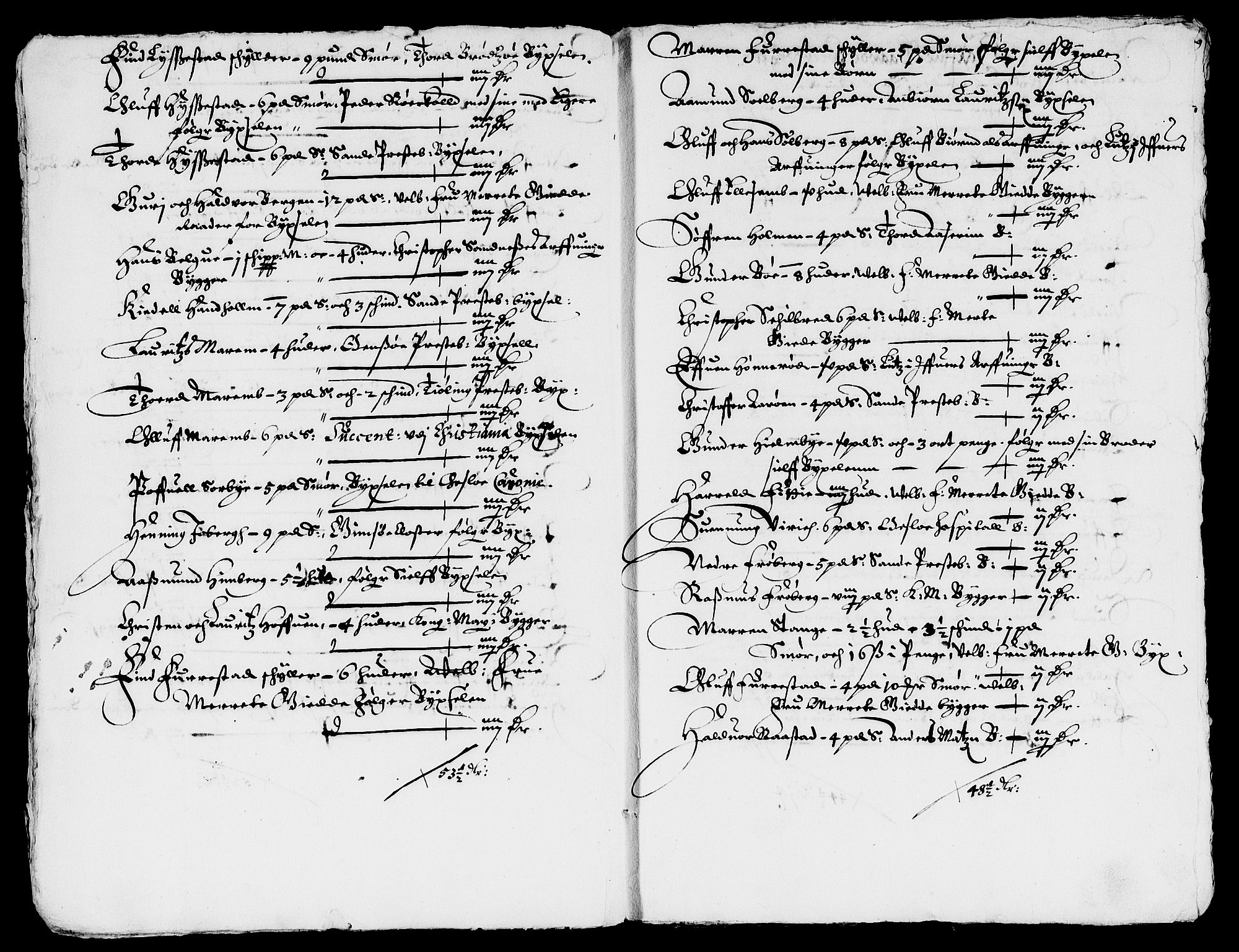 Rentekammeret inntil 1814, Reviderte regnskaper, Lensregnskaper, AV/RA-EA-5023/R/Rb/Rbl/L0011: Brunla len, 1652-1658