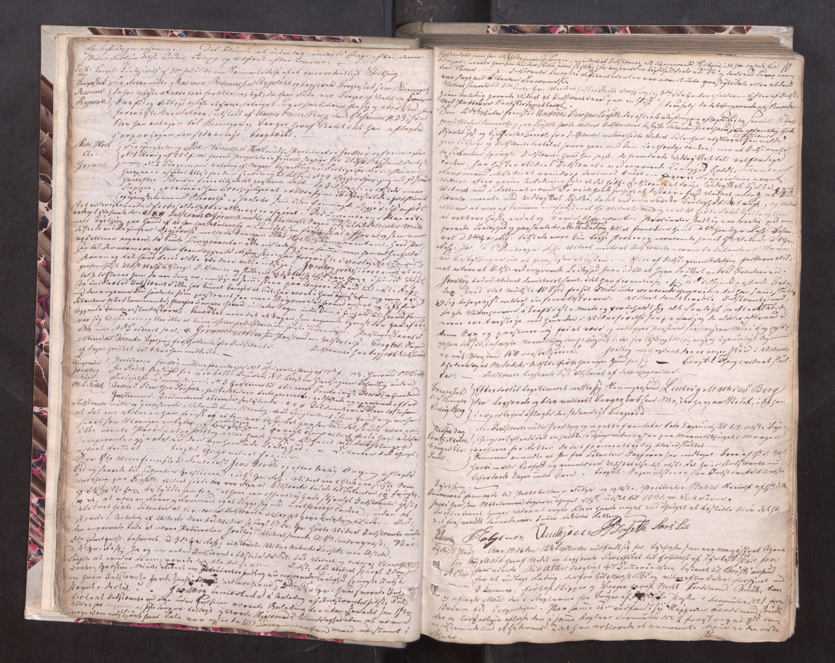 Molde byfogd, AV/SAT-A-0025/1/1A/L0003: Justisprotokoll, 1836-1841, p. 9b-10a