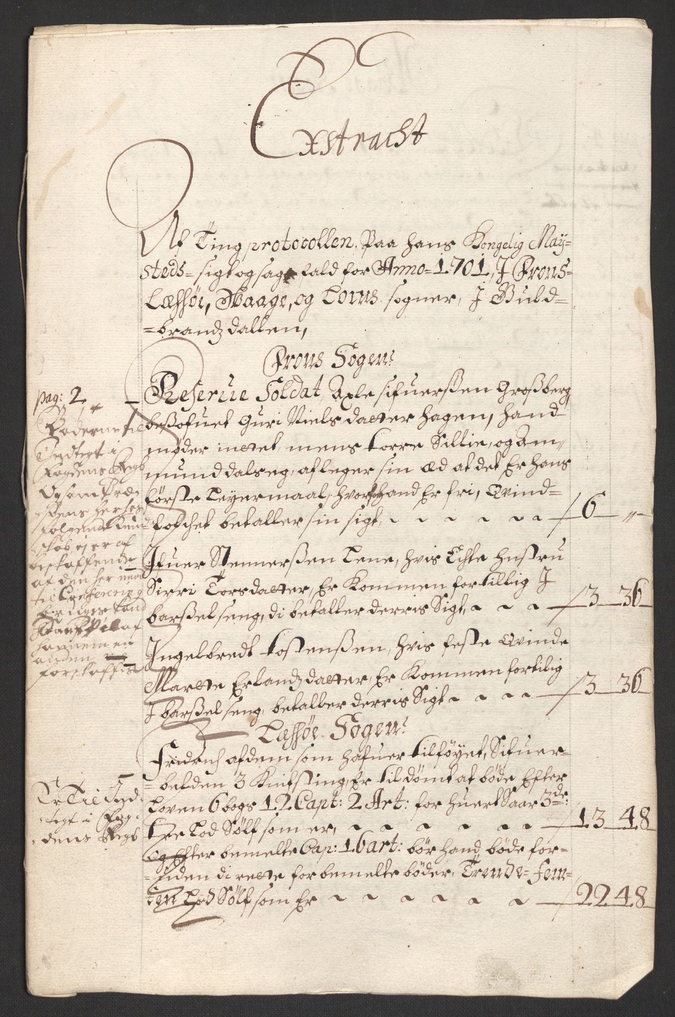 Rentekammeret inntil 1814, Reviderte regnskaper, Fogderegnskap, AV/RA-EA-4092/R17/L1174: Fogderegnskap Gudbrandsdal, 1701, p. 51