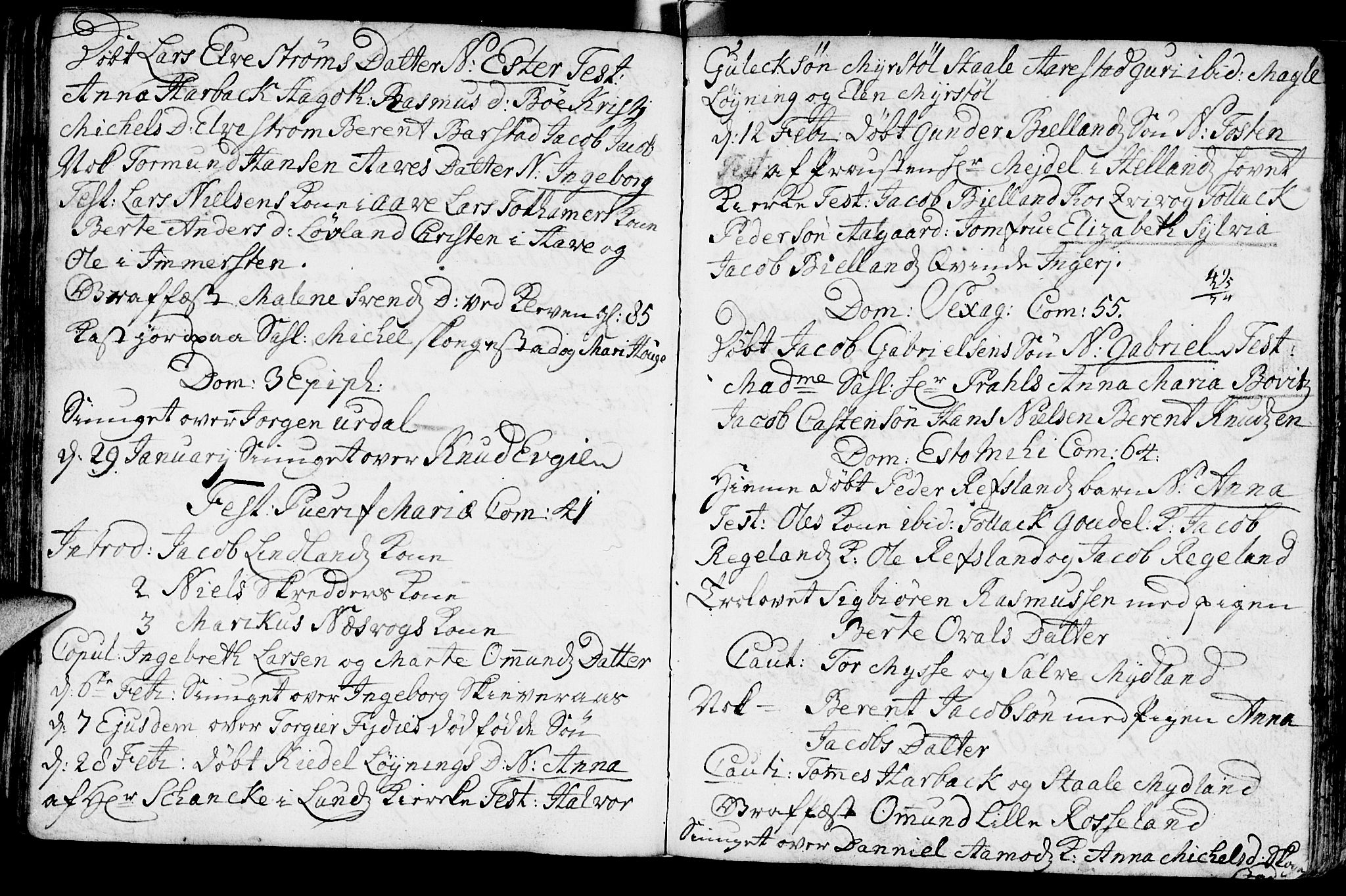 Sokndal sokneprestkontor, AV/SAST-A-101808: Parish register (official) no. A 3, 1740-1806