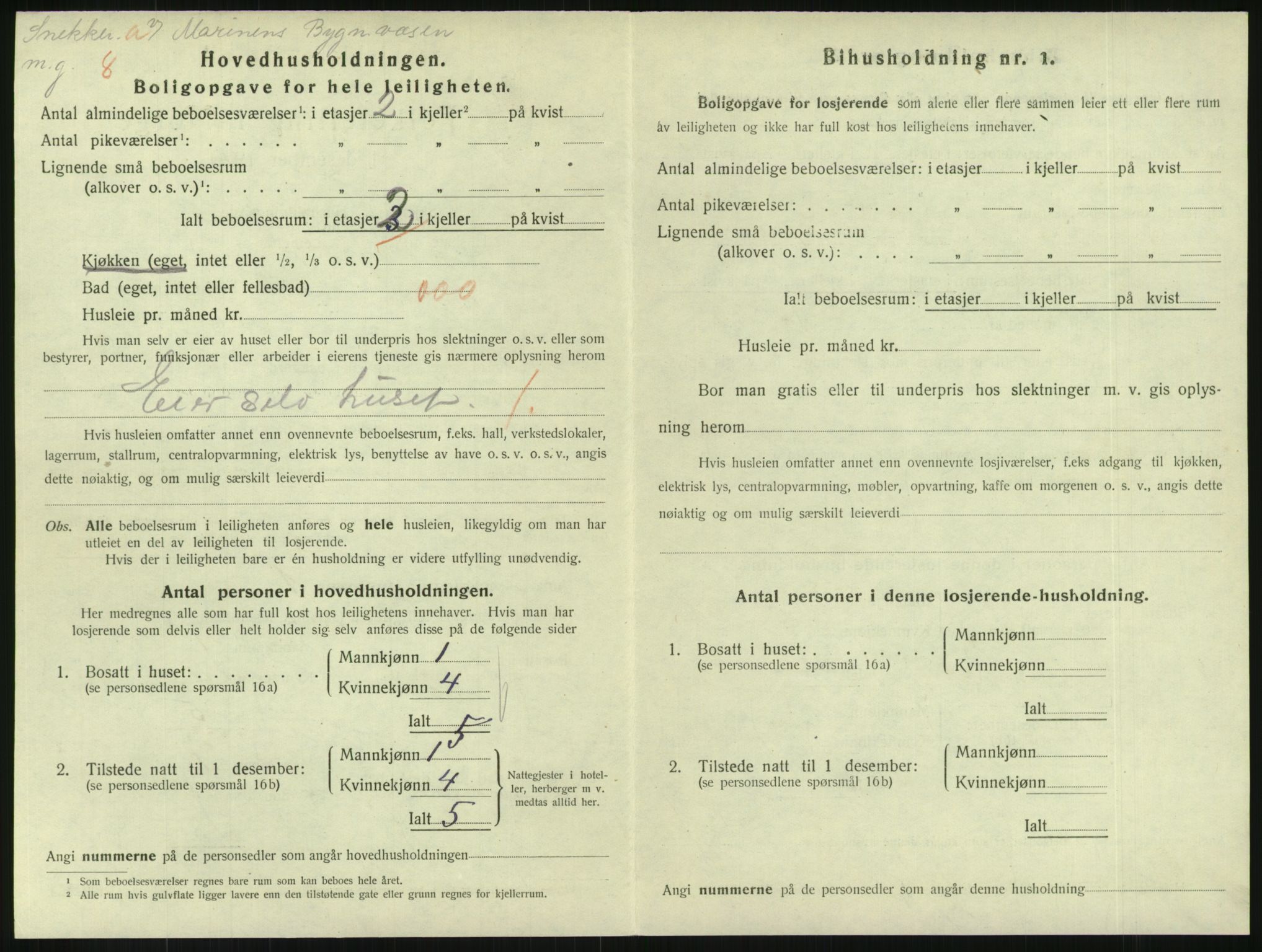 SAKO, 1920 census for Horten, 1920, p. 4304