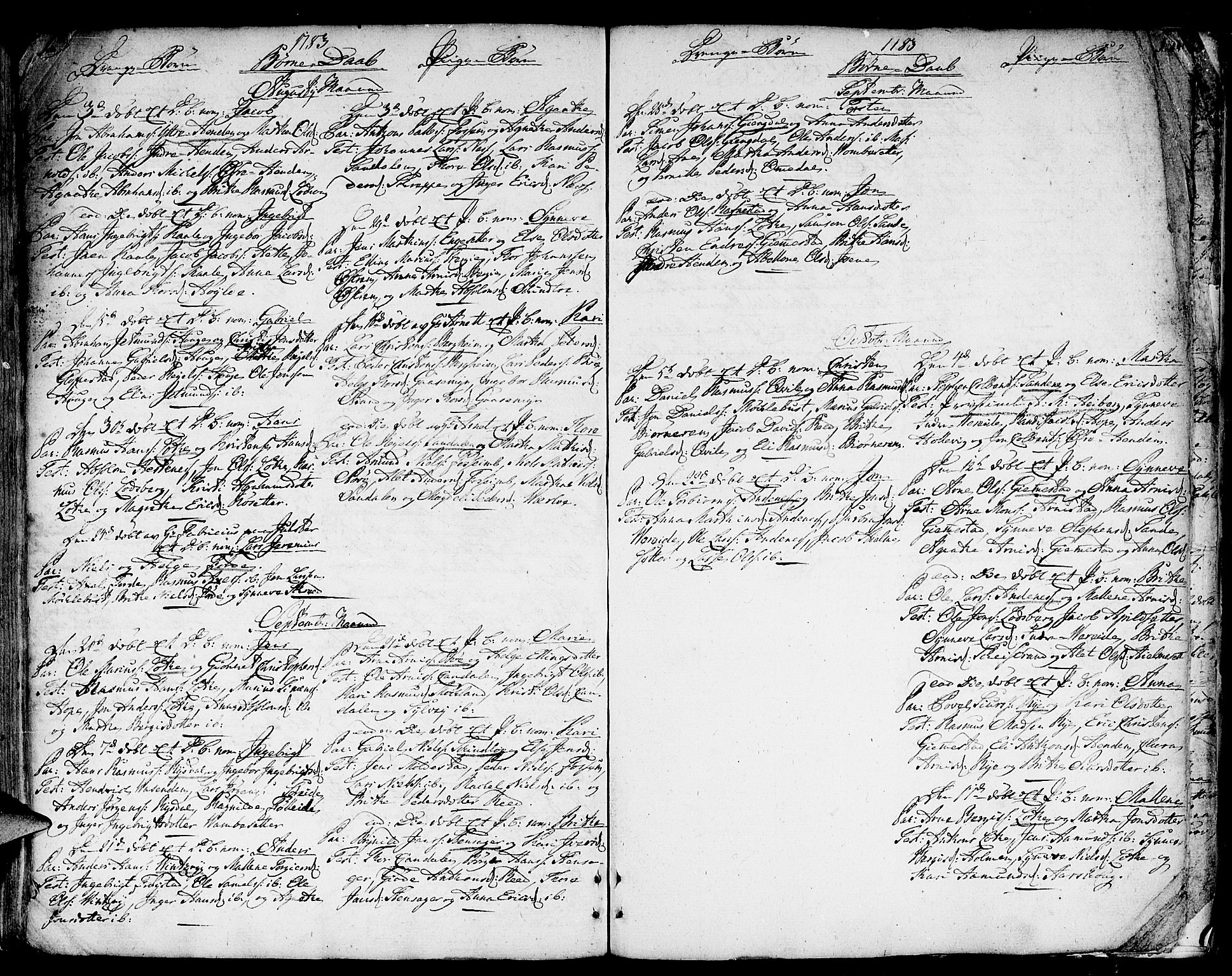 Gloppen sokneprestembete, AV/SAB-A-80101/H/Haa/Haaa/L0004: Parish register (official) no. A 4, 1758-1784, p. 178