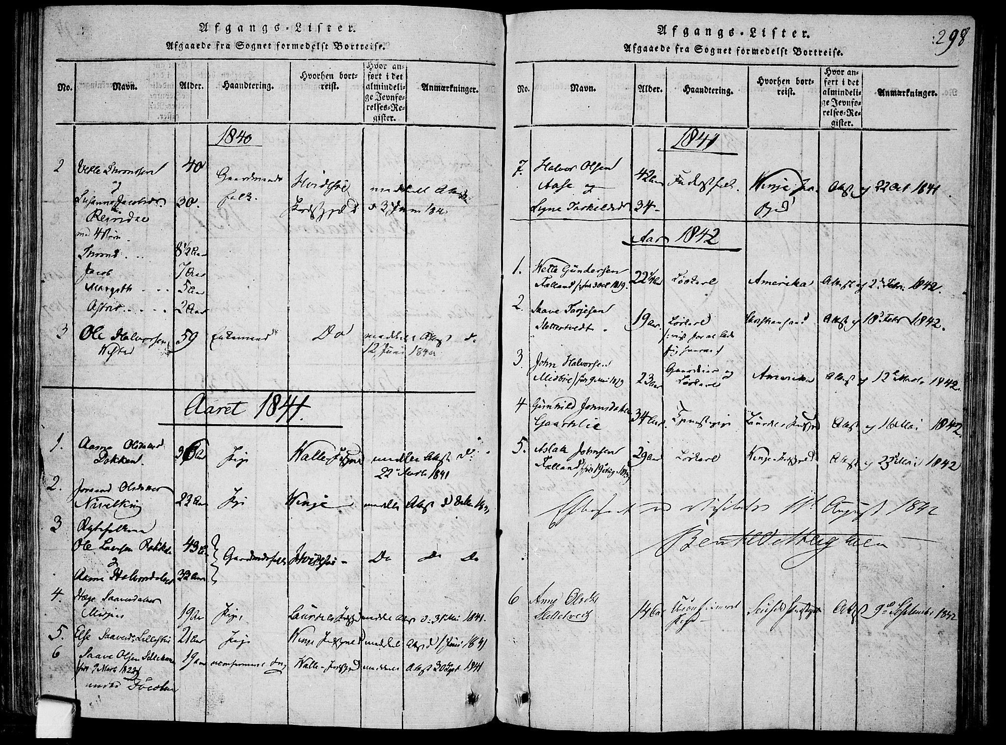 Mo kirkebøker, SAKO/A-286/F/Fa/L0004: Parish register (official) no. I 4, 1814-1844, p. 298