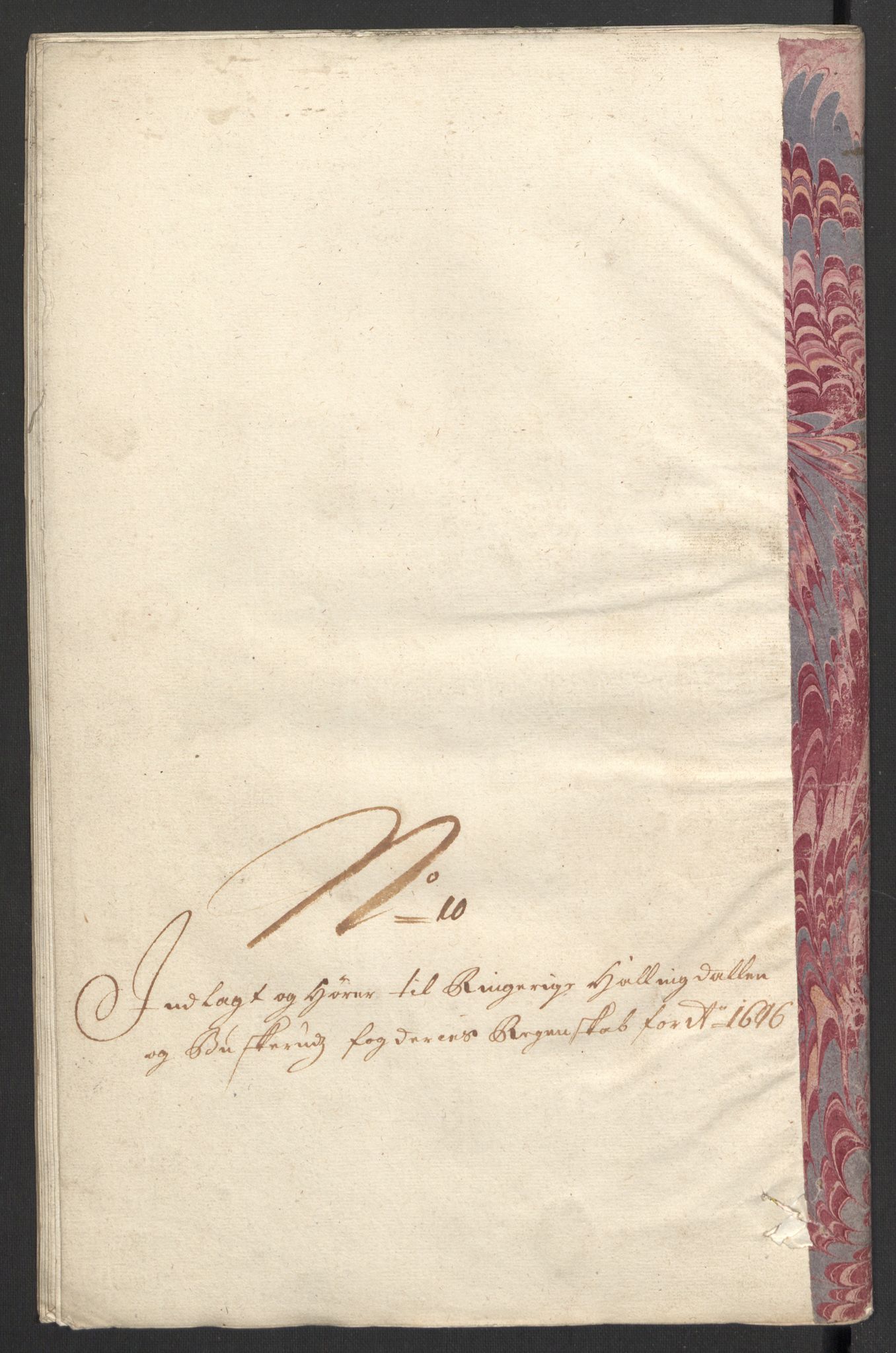 Rentekammeret inntil 1814, Reviderte regnskaper, Fogderegnskap, RA/EA-4092/R22/L1453: Fogderegnskap Ringerike, Hallingdal og Buskerud, 1696, p. 311