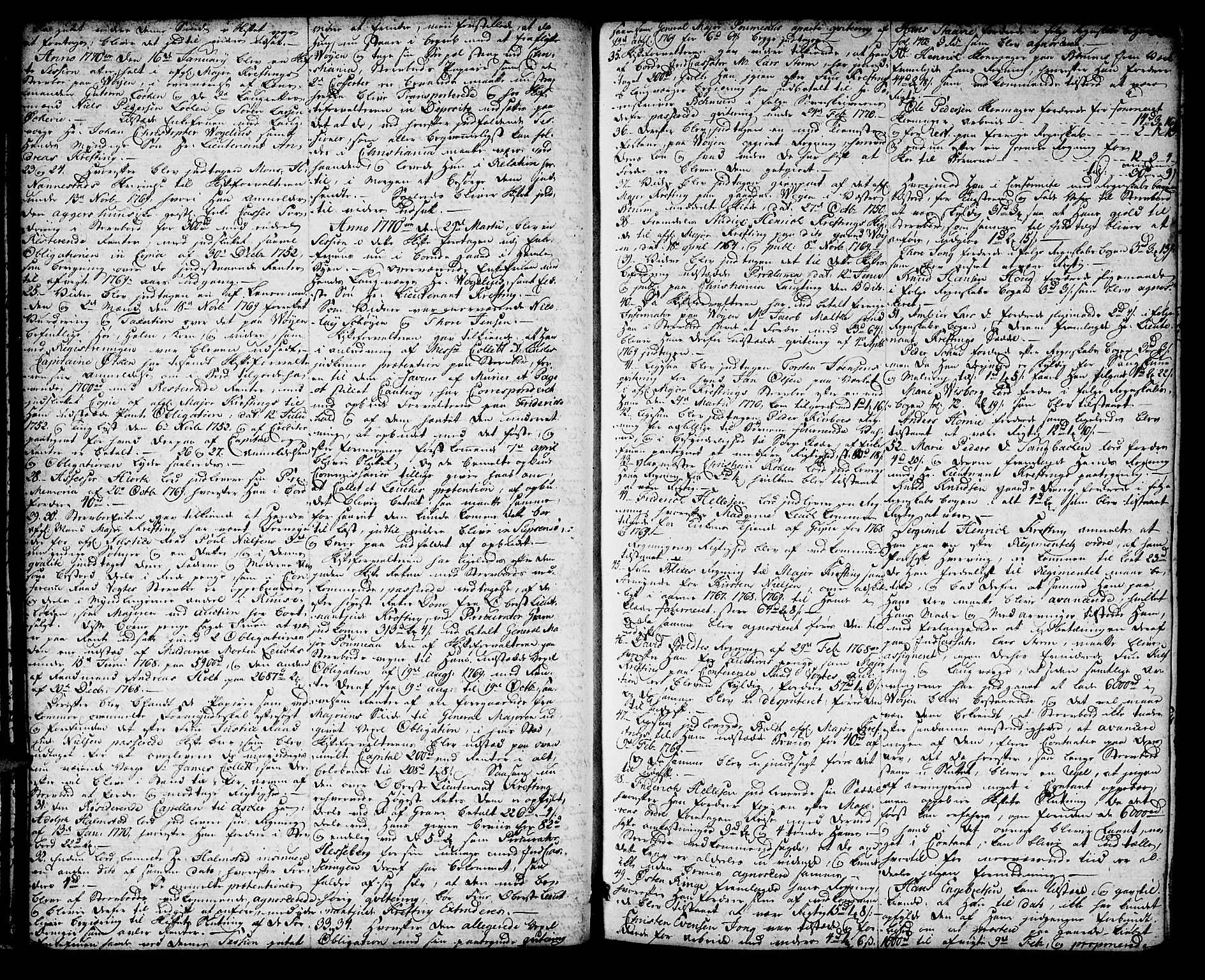 Aker sorenskriveri, AV/SAO-A-10895/H/Hb/L0013a: Skifteprotokoll, 1770-1780, p. 32b-33a