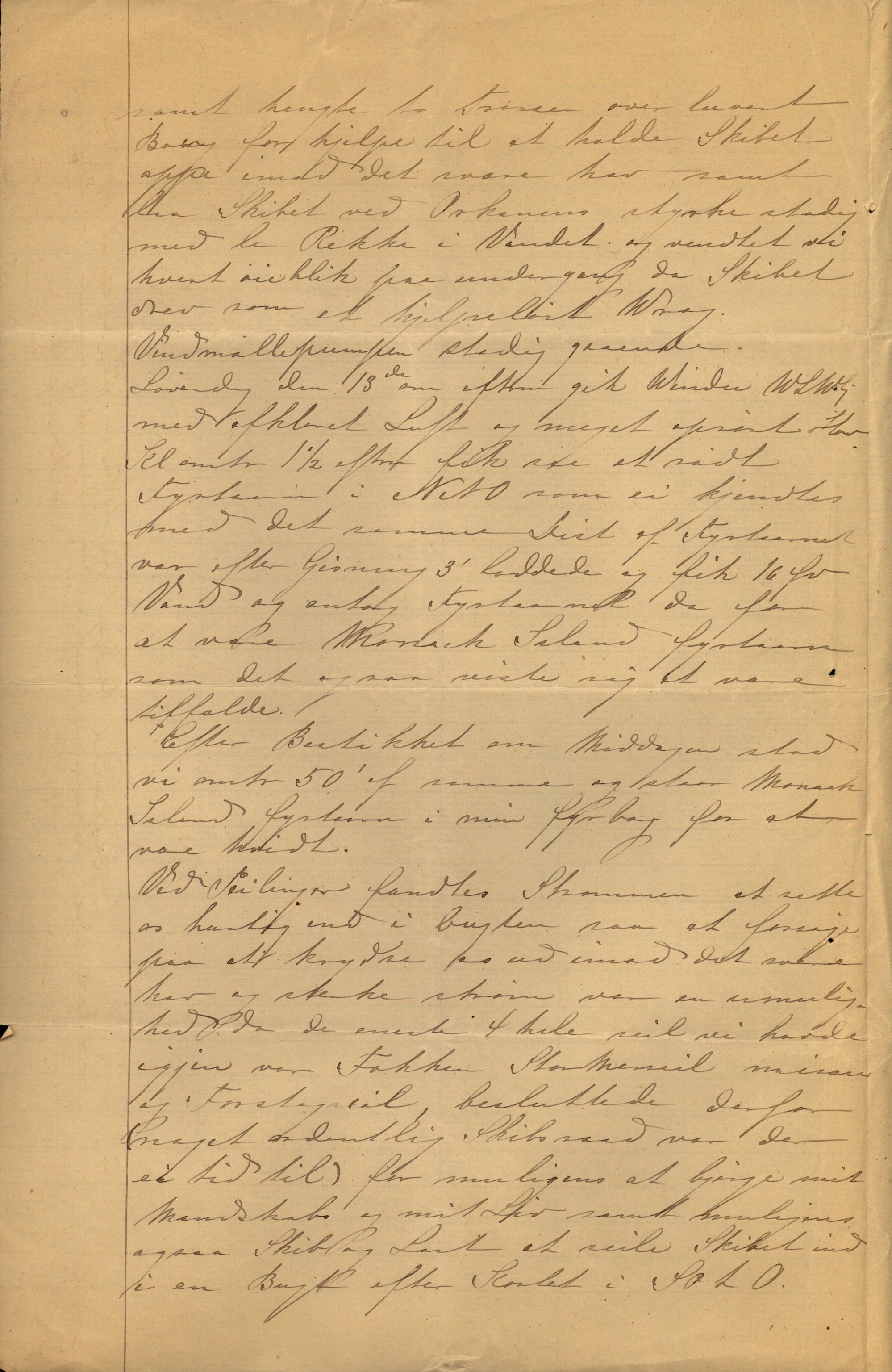 Pa 63 - Østlandske skibsassuranceforening, VEMU/A-1079/G/Ga/L0030/0008: Havaridokumenter / Skjoldmoen, Dalerne, Union, 1894, p. 13