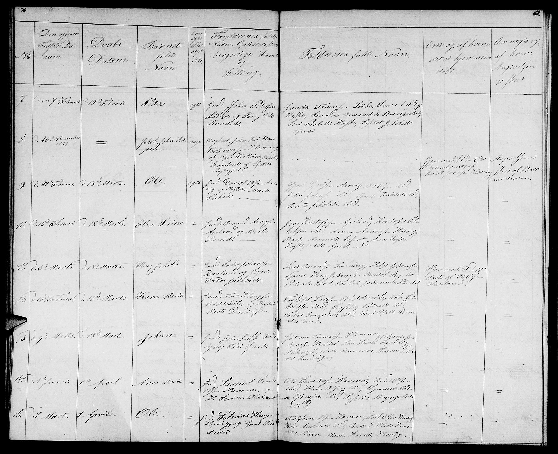 Tysvær sokneprestkontor, AV/SAST-A -101864/H/Ha/Hab/L0002: Parish register (copy) no. B 2, 1852-1868, p. 62