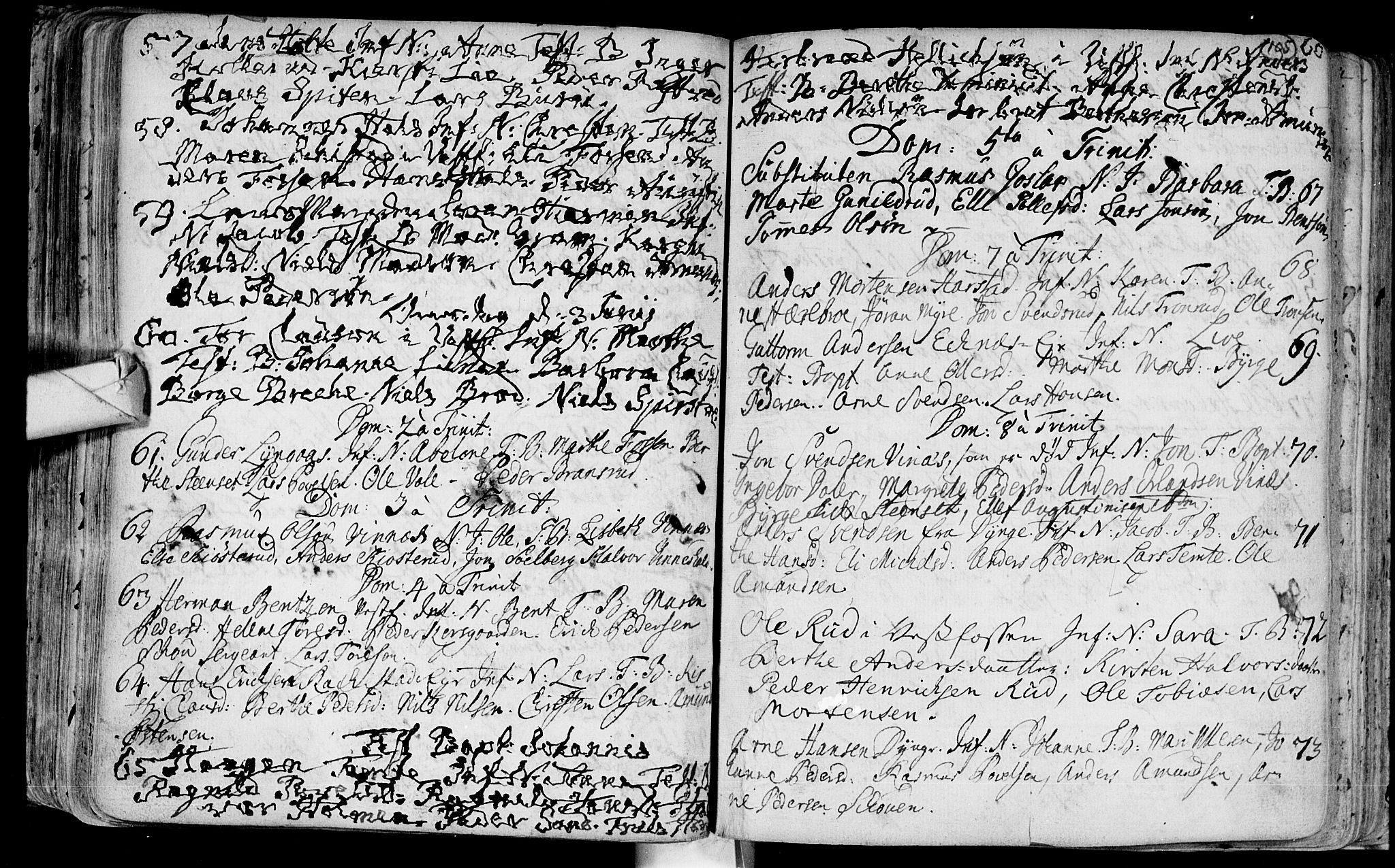 Eiker kirkebøker, AV/SAKO-A-4/F/Fa/L0003: Parish register (official) no. I 3, 1724-1753, p. 105