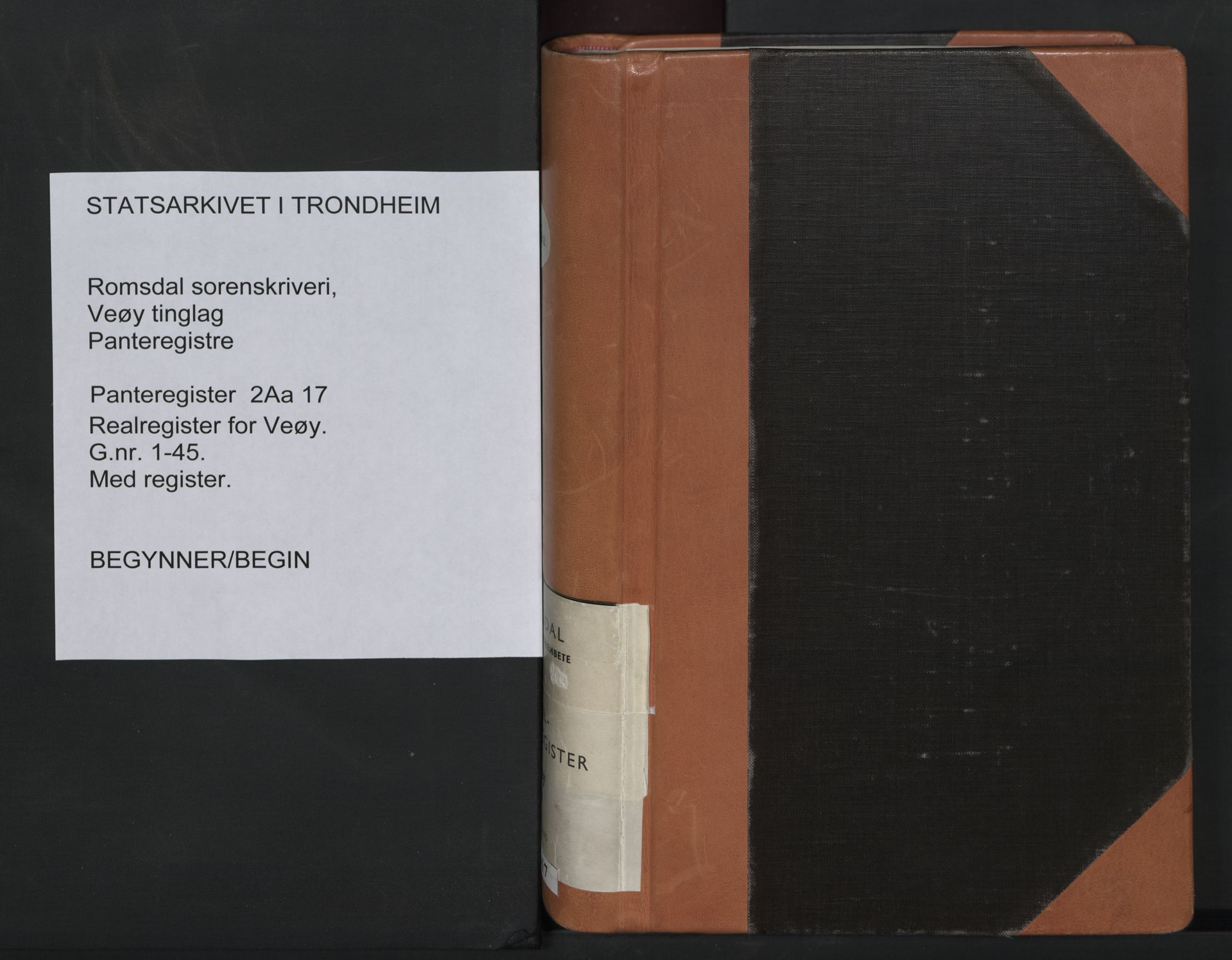 Romsdal sorenskriveri, AV/SAT-A-4149/1/2/2Aa/L0017: Mortgage register no. 17