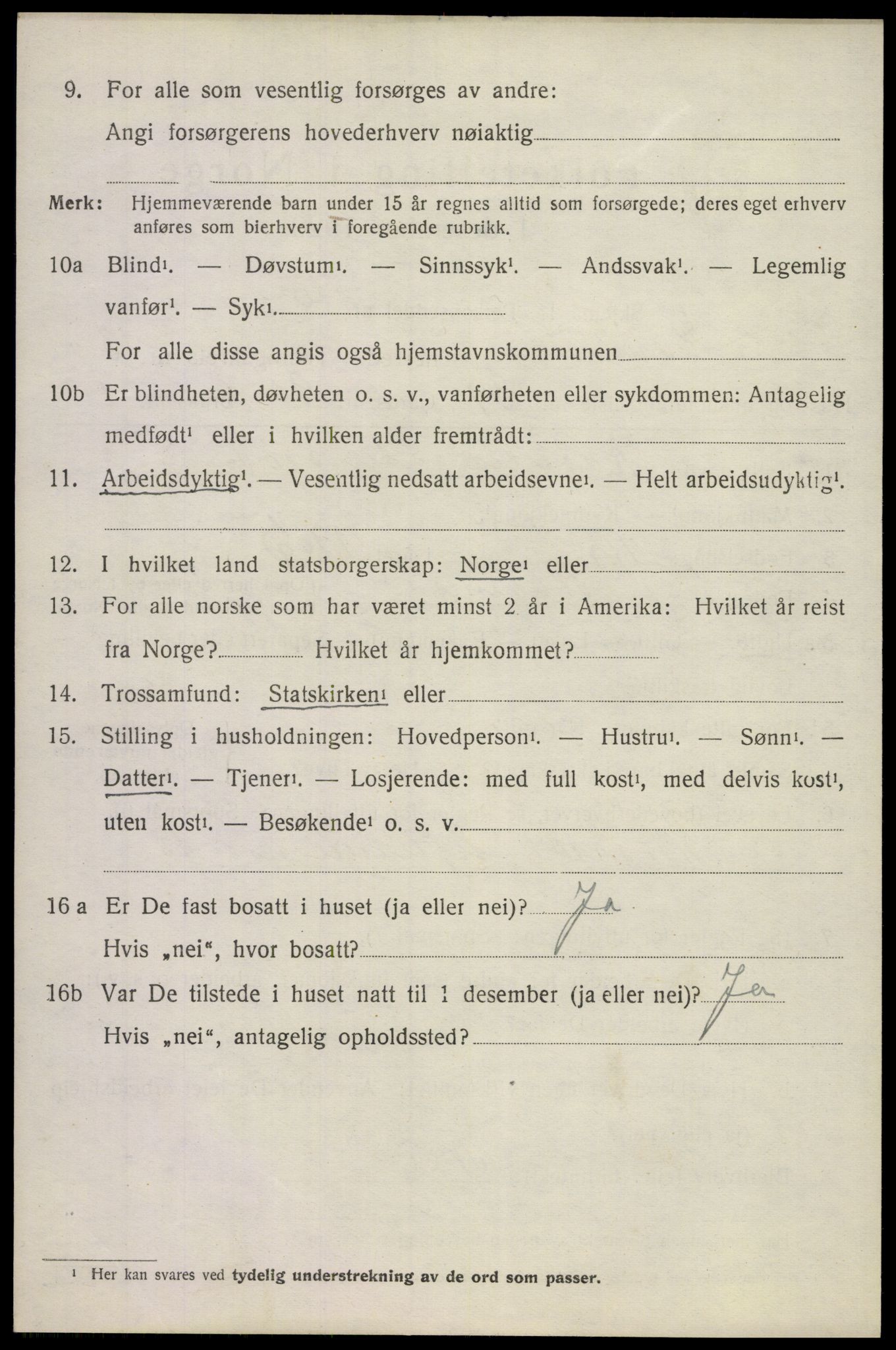 SAKO, 1920 census for Ramnes, 1920, p. 4283
